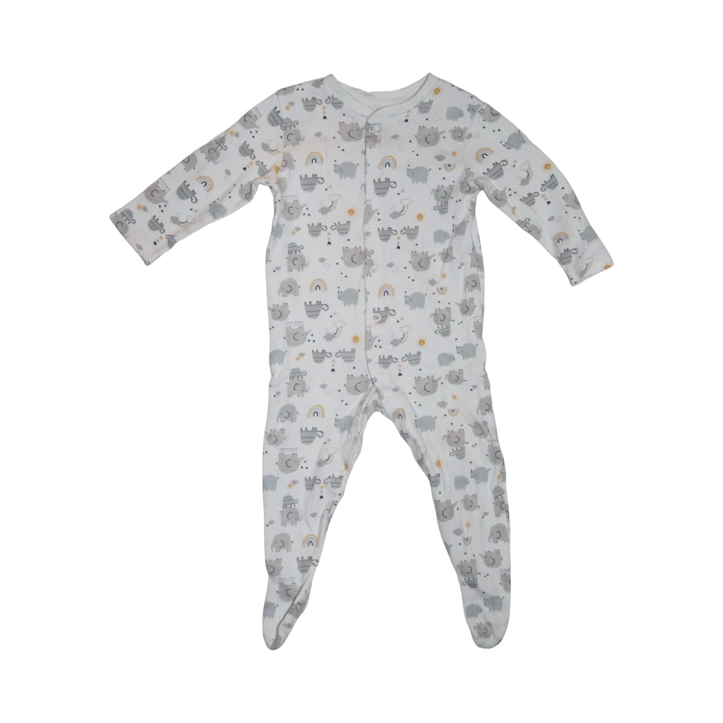 Pyjamas från PRIMARK - Storlek 74 - Vit (Multi)