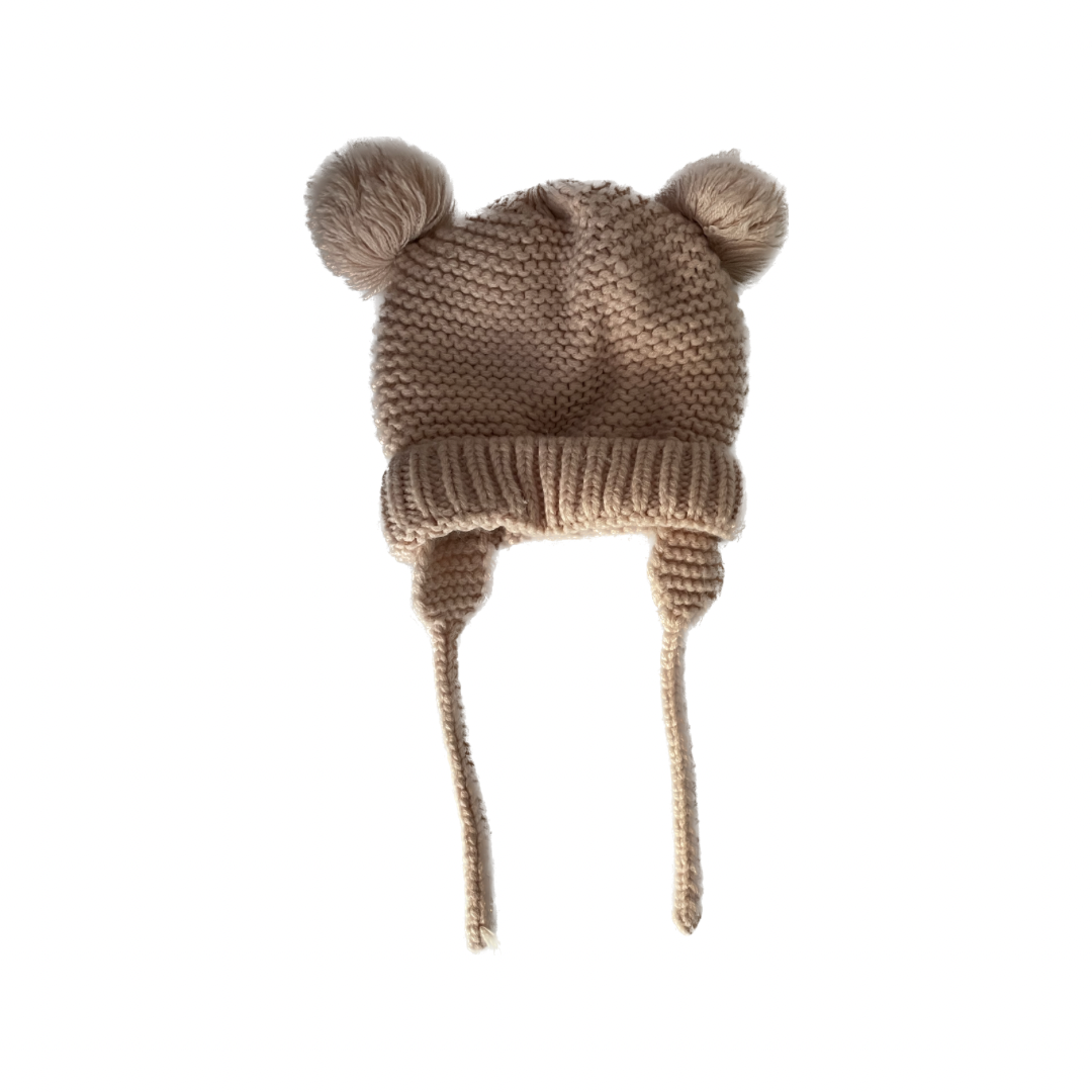 Vinter Mössa - Storlek 62/68 (3-6m) - Rosa