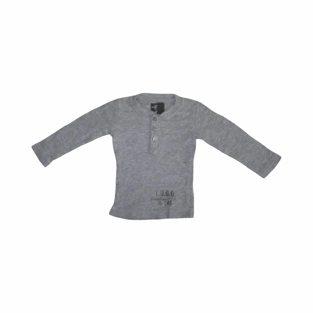Långärmad T-shirt från H&M L.O.G.G - Storlek 62 - Grå
