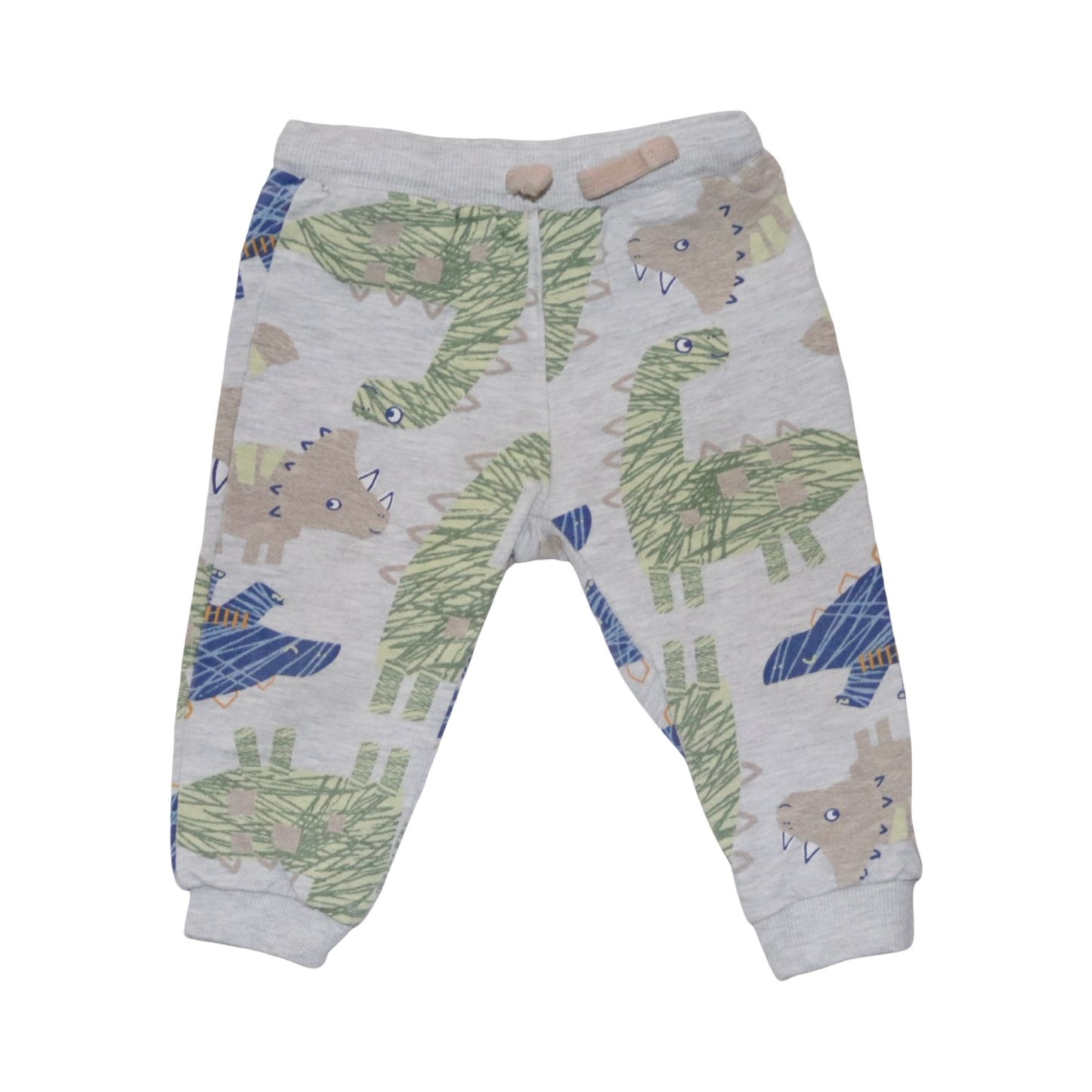 Byxor (2 Pack) från So cute - Storlek 80 - Ljusgrön & Ljusgrå (Multi)