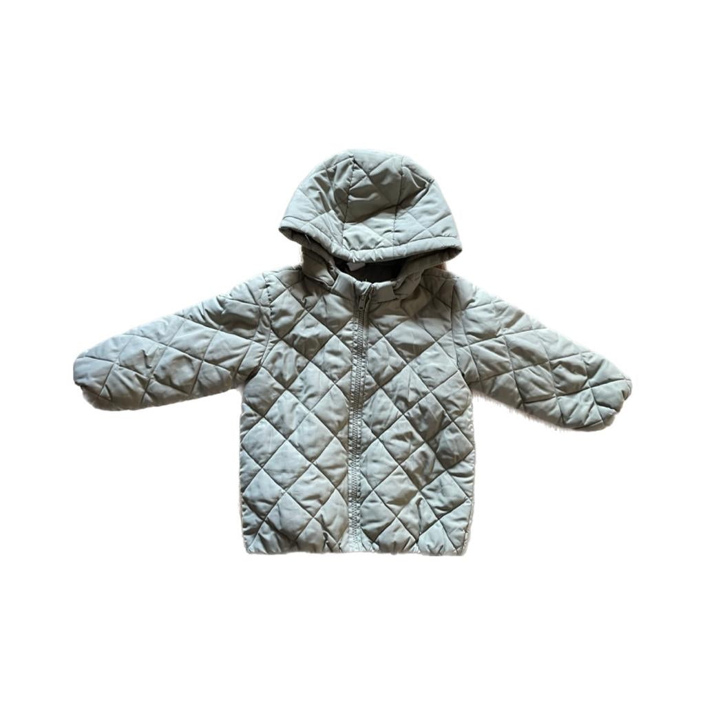 Tunn Vadderad Jacka Från H&M - Storlek 86 - Grön