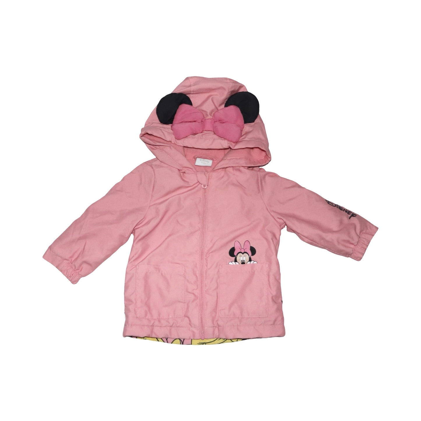 Fodrad Vindjacka från DISNEY - Storlek 74 - Rosa (Multi)