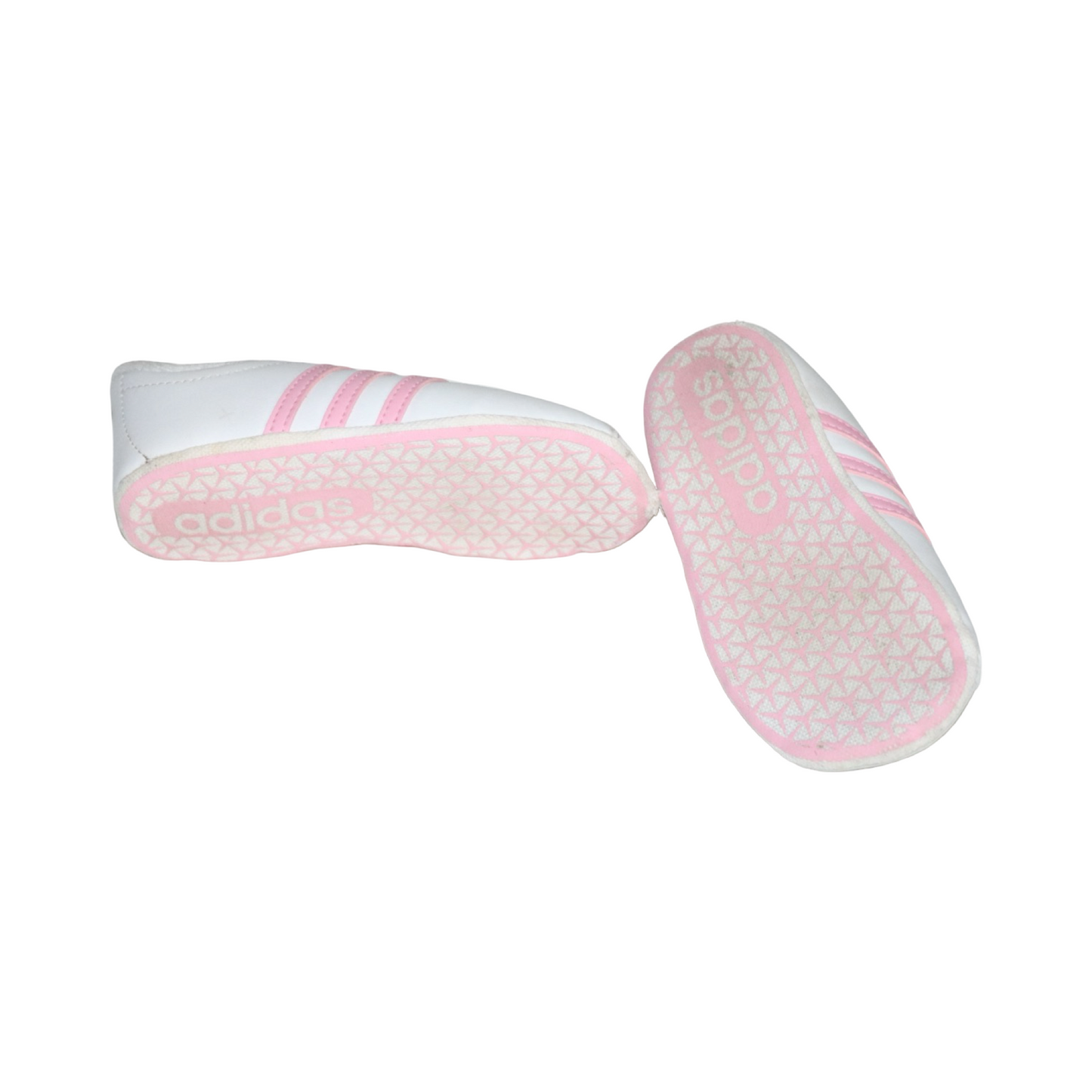 Sneakers Tossor från adidas - Storlek 21 (Innermått 12cm) - Vit & Rosa