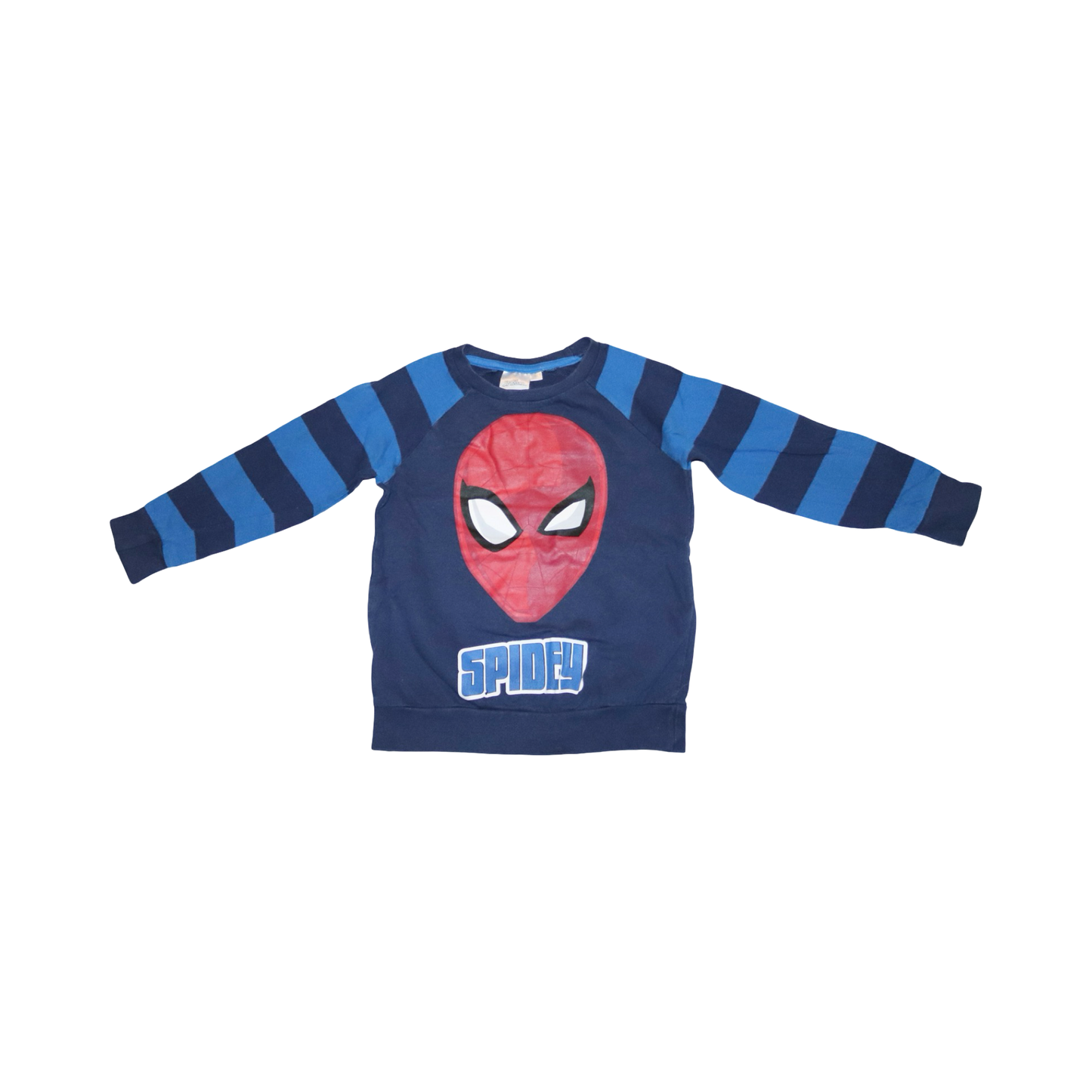 Tröja från SPIDERMAN - Storlek 116 - Blå & Röd (Multi)