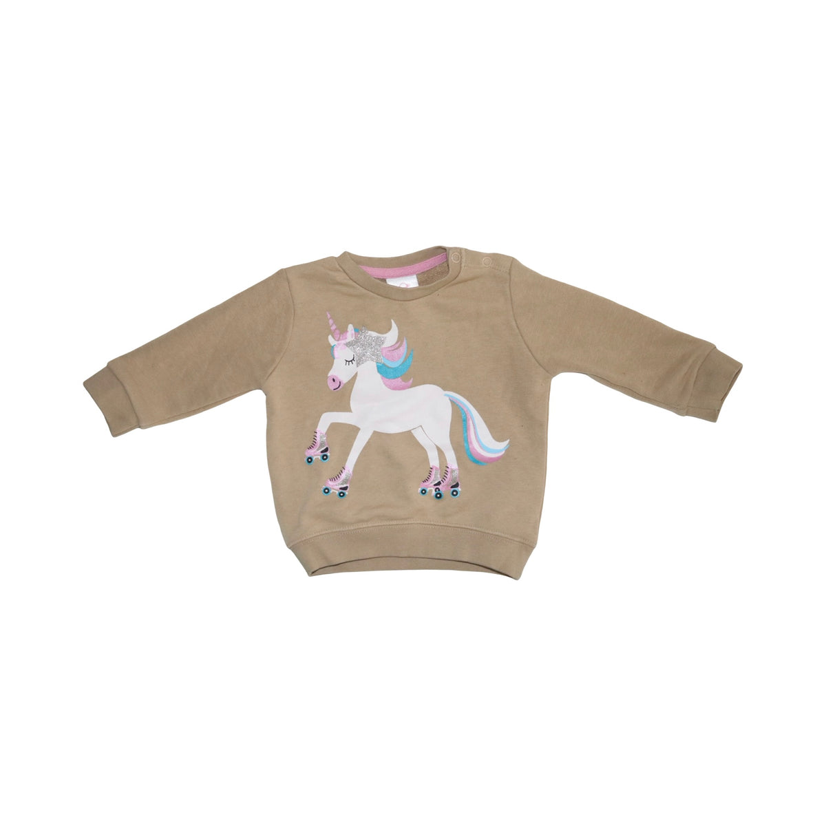 Tröja från MARS KIDS - Storlek 74 - Ljusbrun & Vit (Multi)