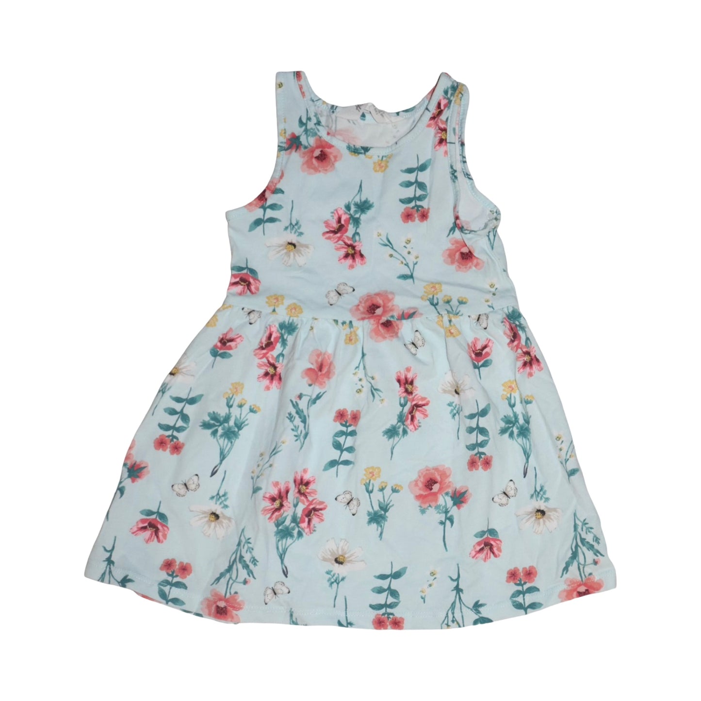 Kortärmad Klänning (2 Pack) från H&M - Storlek 92 - Rosa & Ljusblå (Multi)