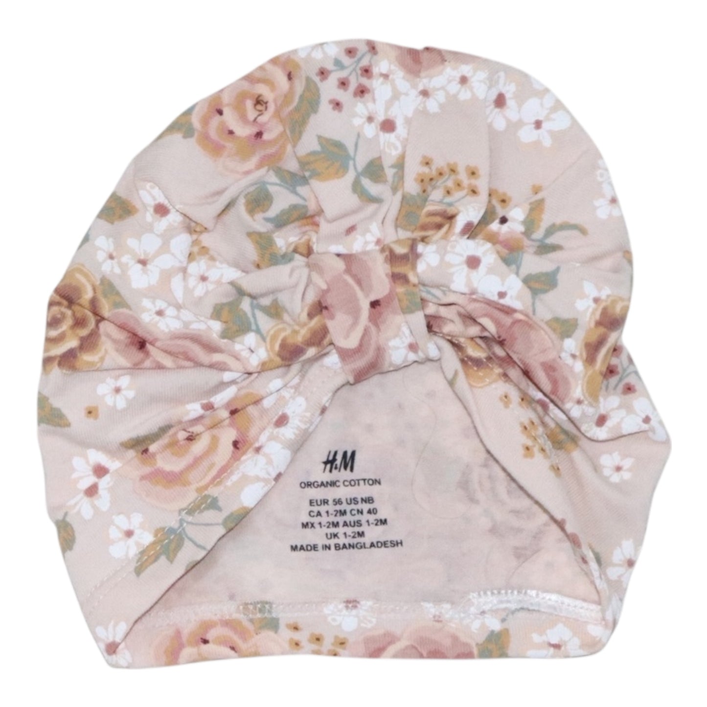 Mössa från H&M - Storlek 56 (40) - Rosa (Multi)