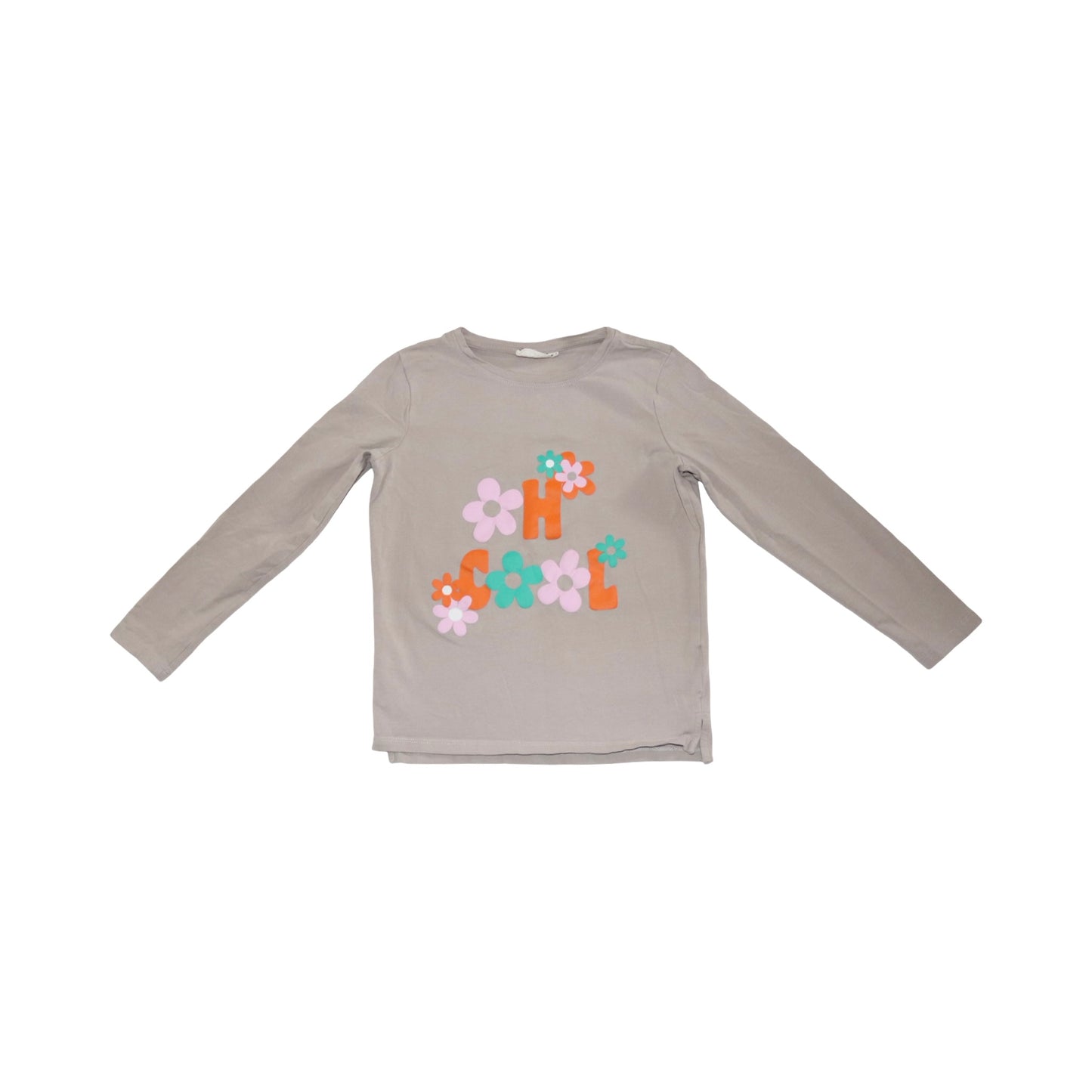 Långärmad T-shirt från WAI WAI - Storlek 122/128 - Beige (Multi)
