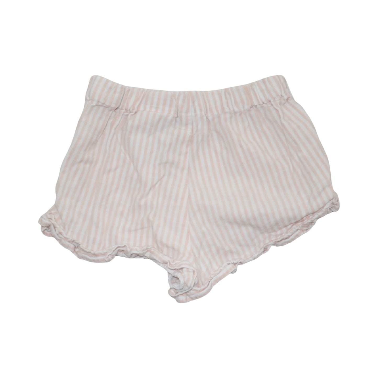 Linne Blus & Shorts Matchande Set från H&M - Storlek 68 - Ljusrosa & Vit