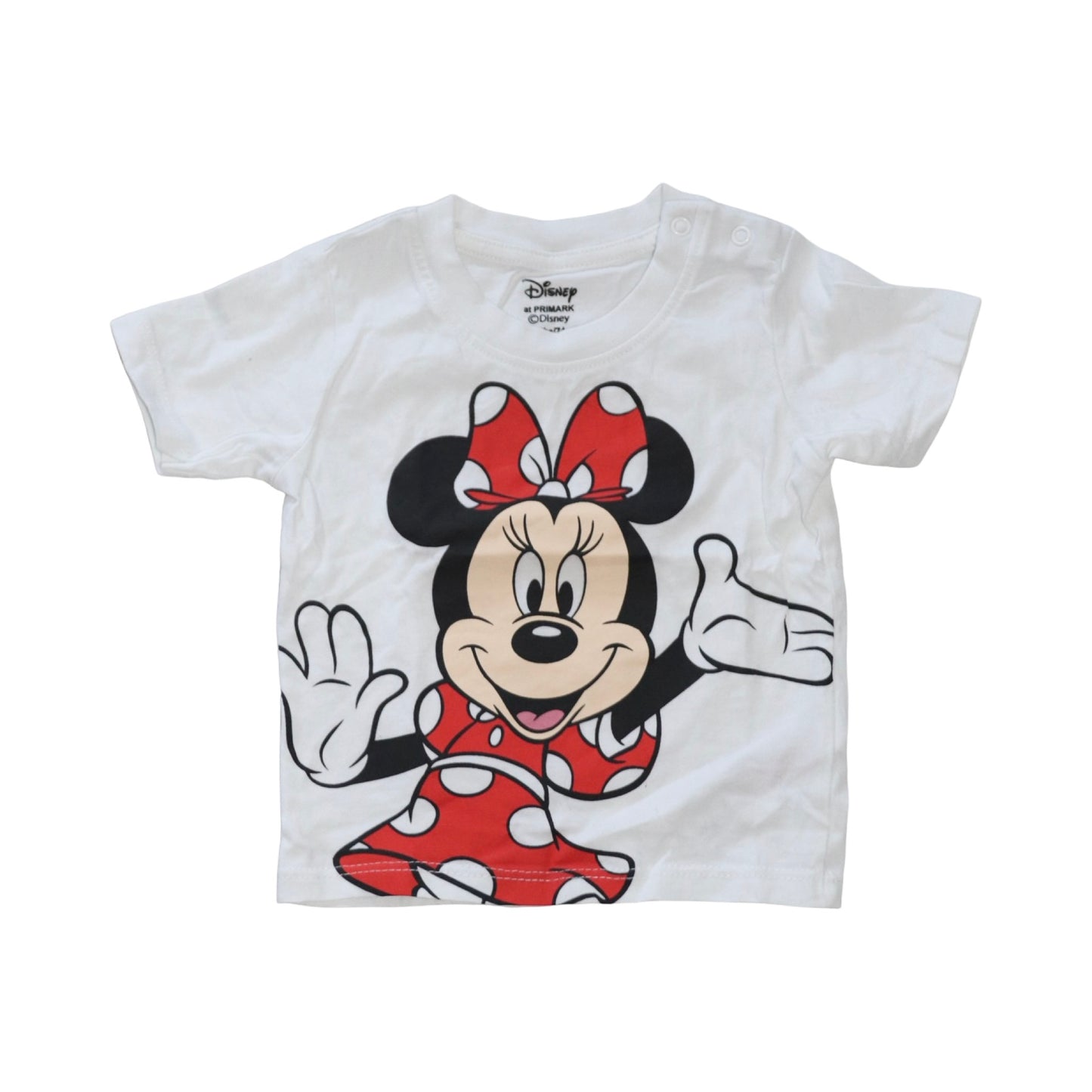 DISNEY Kortärmad T-shirt (3 Pack) från ORCHESTRA & PRIMARK - Storlek 74 - Lila & Vit (Multi)