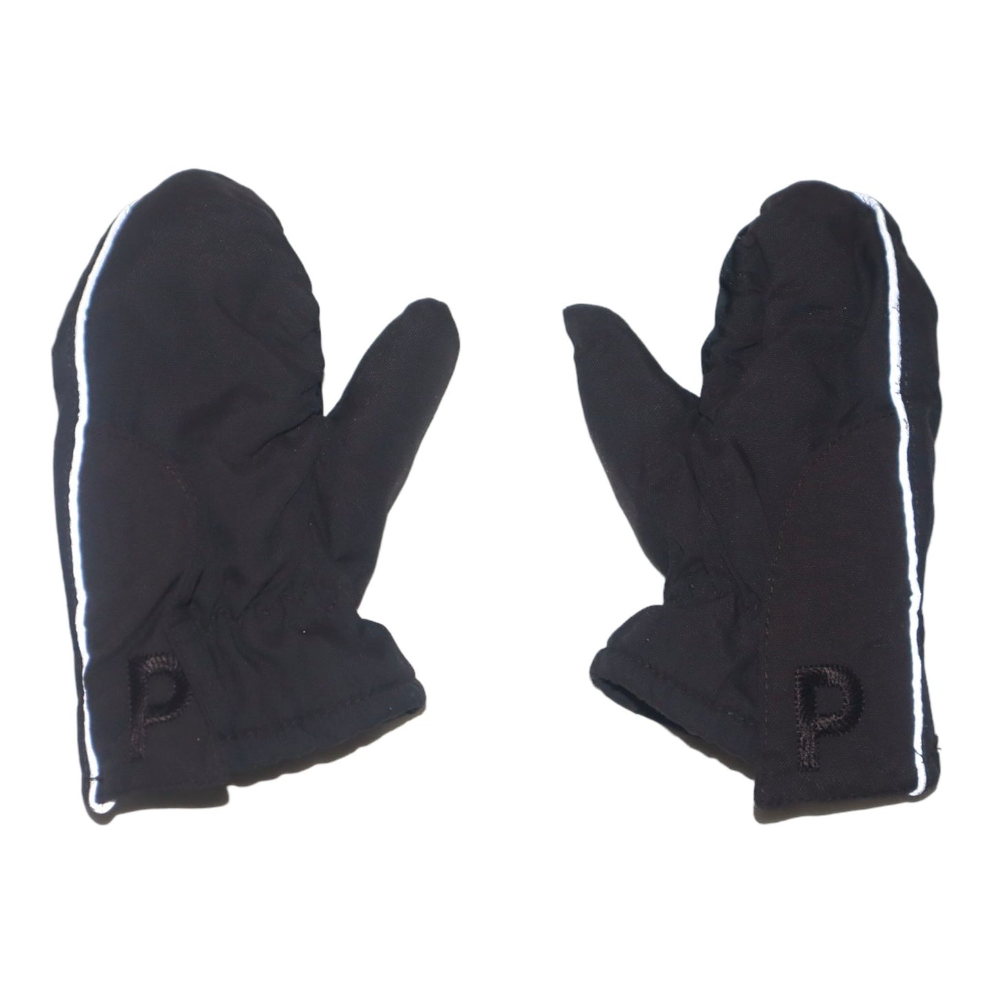 Fleecefodrade Vantar från POLARN O.PYRET - Storlek 74/80 (6-12Mån) - Svart