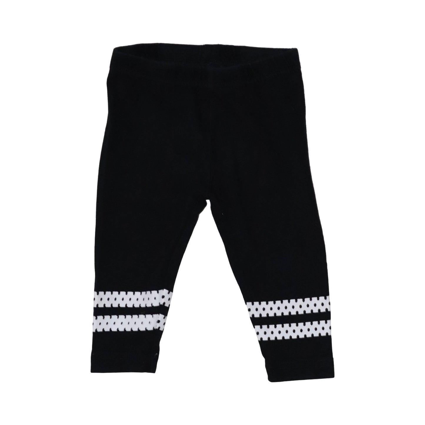 Leggings Byxor från ICA eco - Storlek 68 - Svart & Vit