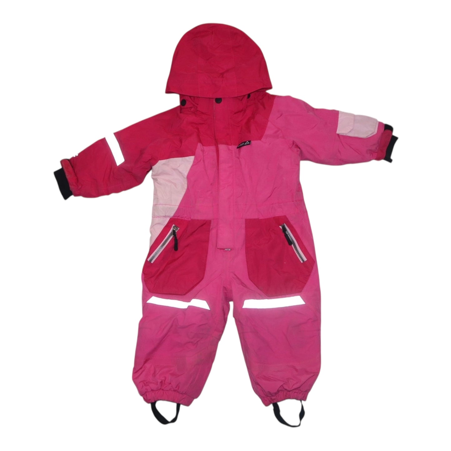 Vinteroverall Från MCKINLEY - Storlek 80 - Röd & Rosa