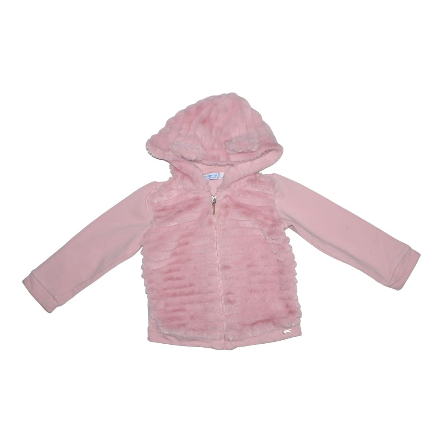 Fluffig Tröja med huva från mayoral - 92 - Rosa