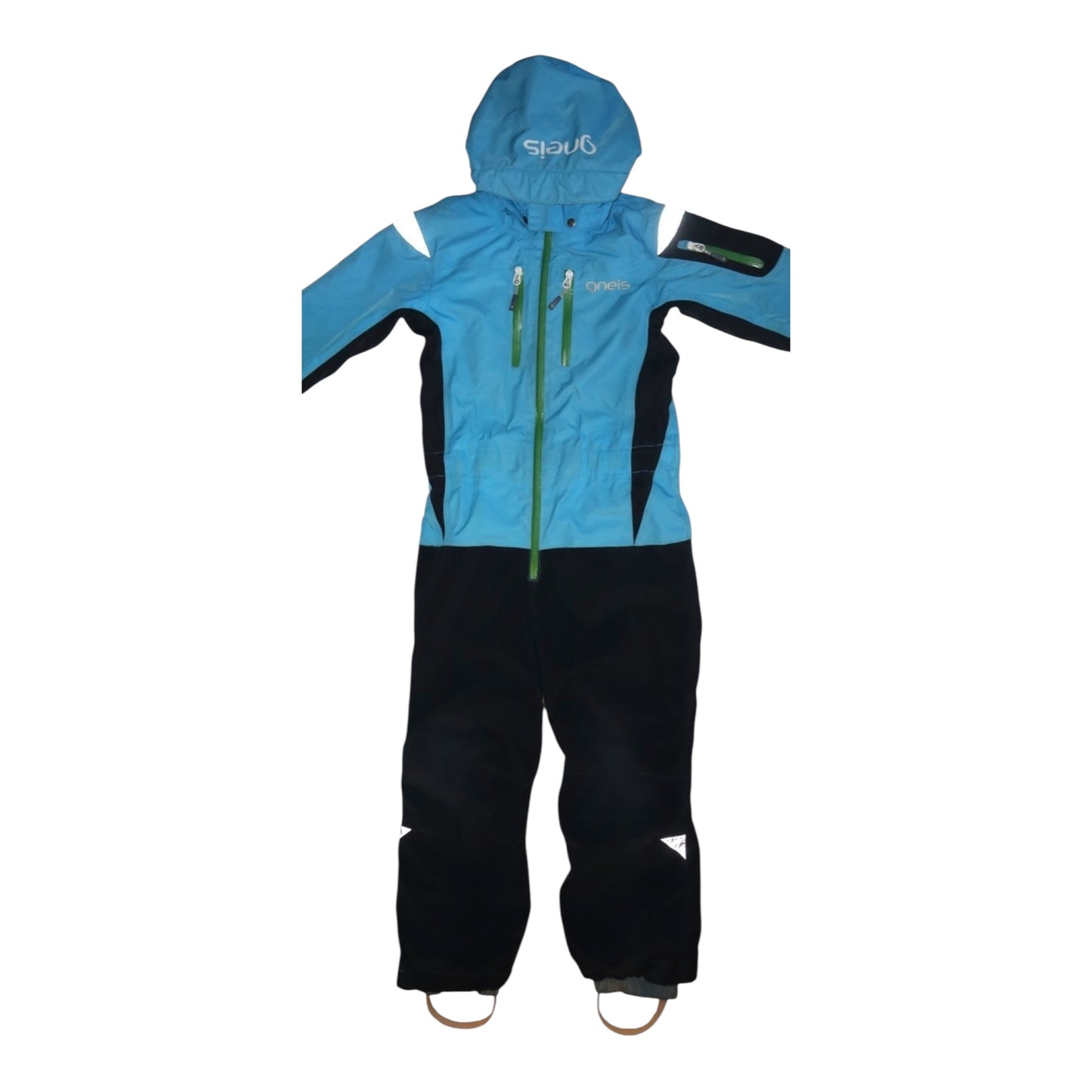 Vinteroverall från gneis - Storlek 128 - Blå & Svart