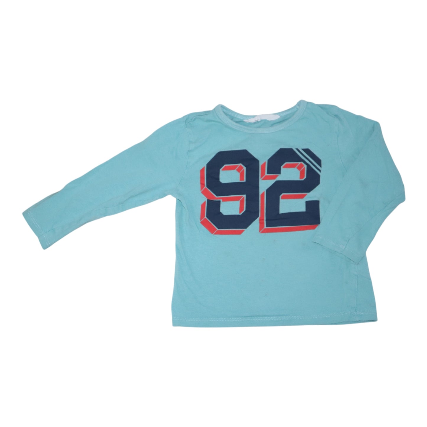 Långärmad T-shirt från H&M - Storlek 104 - Ljusblå