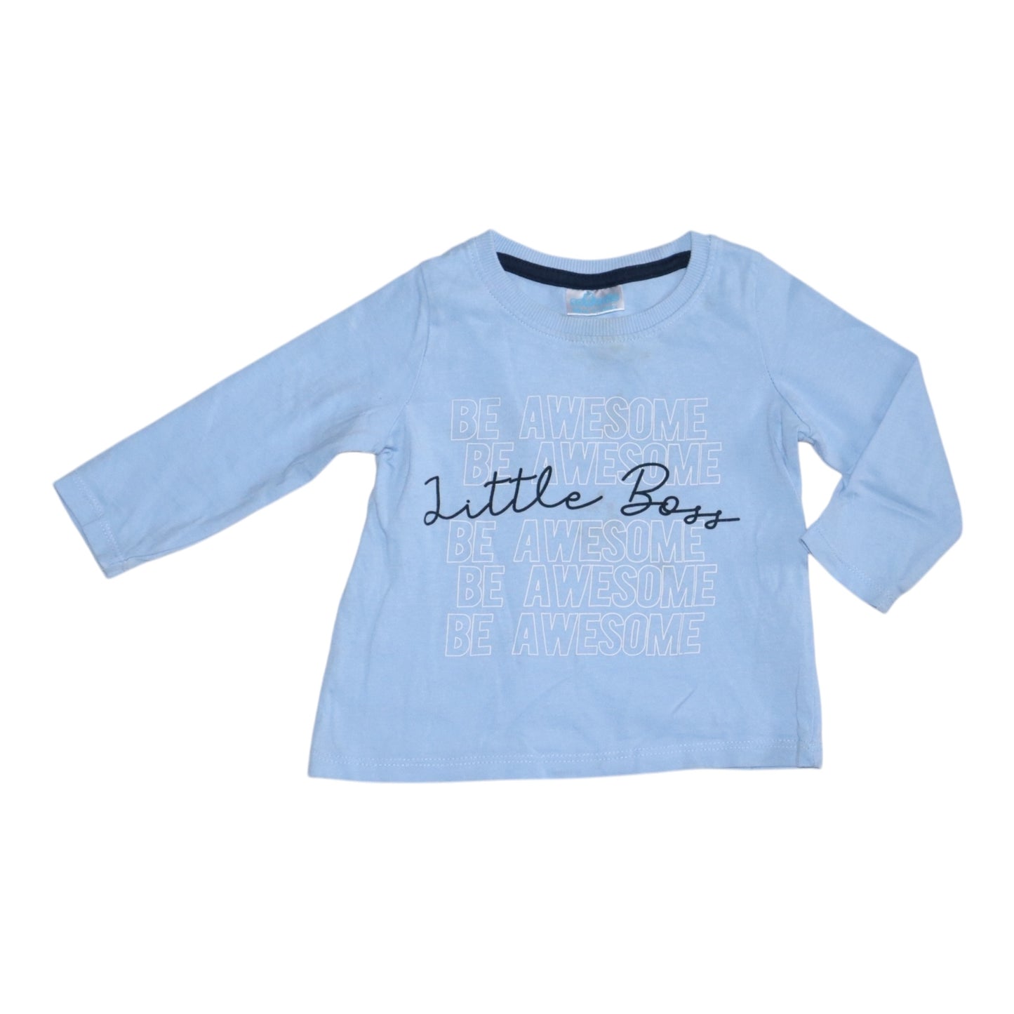 Långärmad T-shirt från So cute - Storlek 80 - Ljusblå