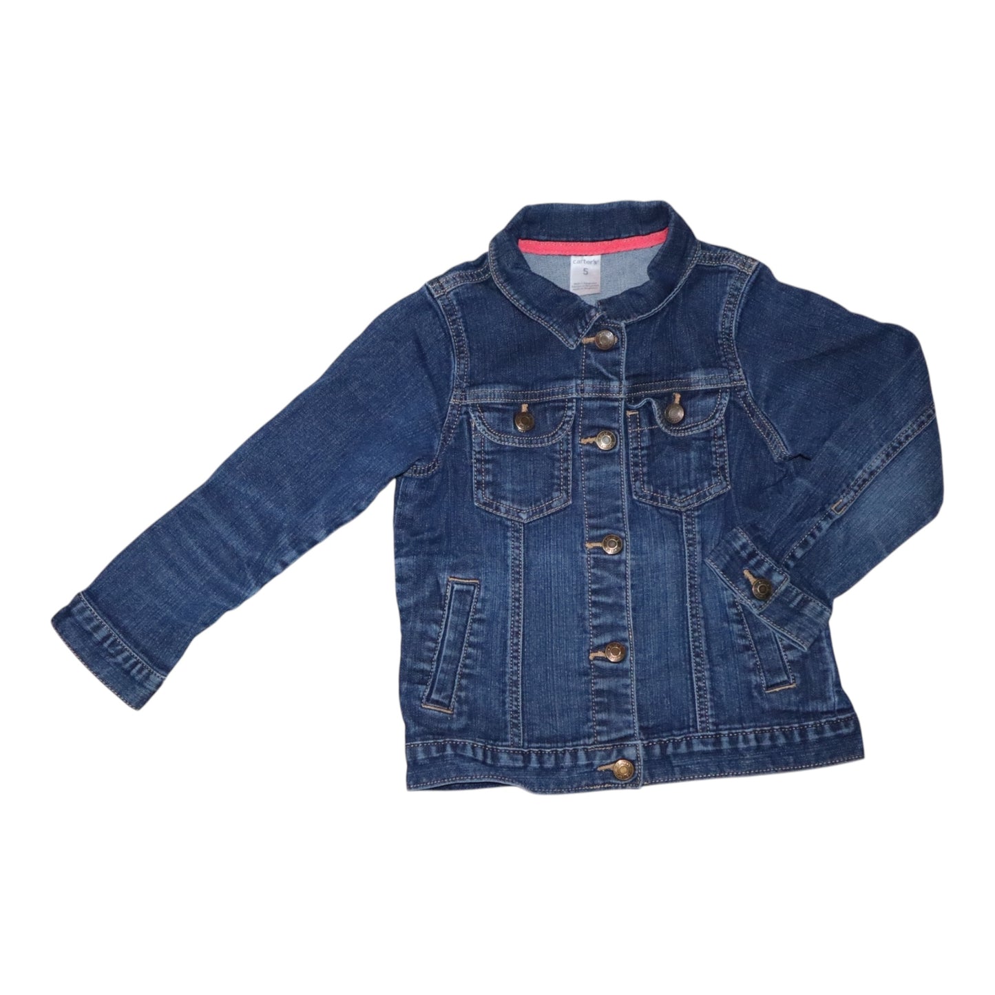 Jeans Jacka från carter's - Storlek 110 - Blå