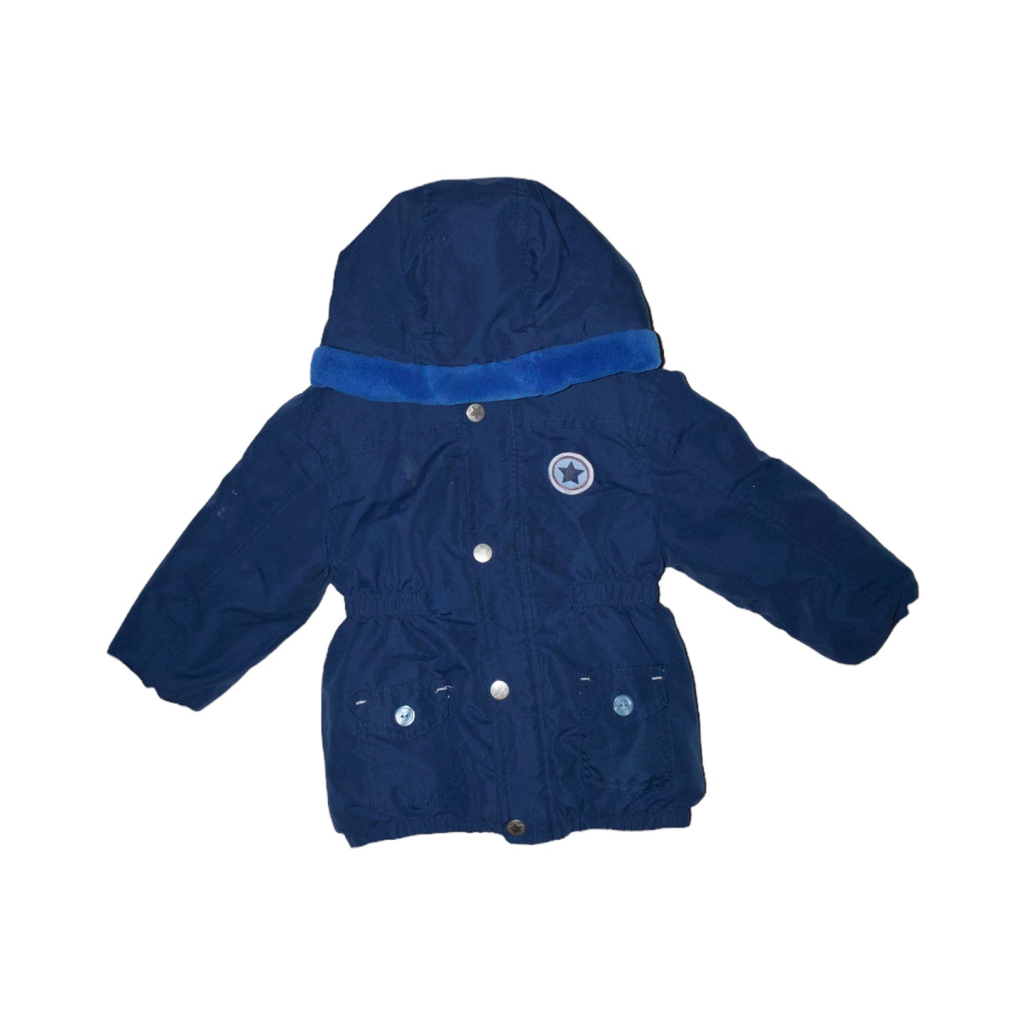 Fodrad Jacka från ergee - Storlek 86 - Blå