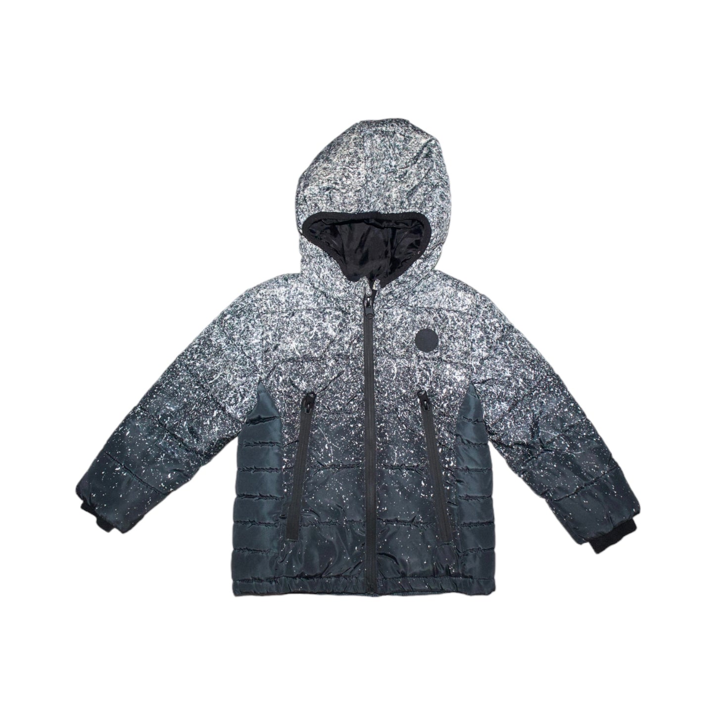 Vadderad Jacka från PRIMARK - Storlek 98 - Svart & Vit