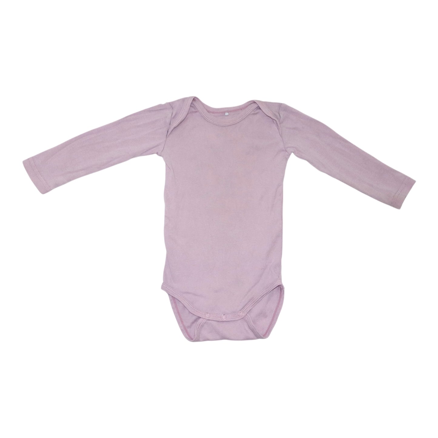 Långärmad Body från name it - Storlek 80 - Rosa