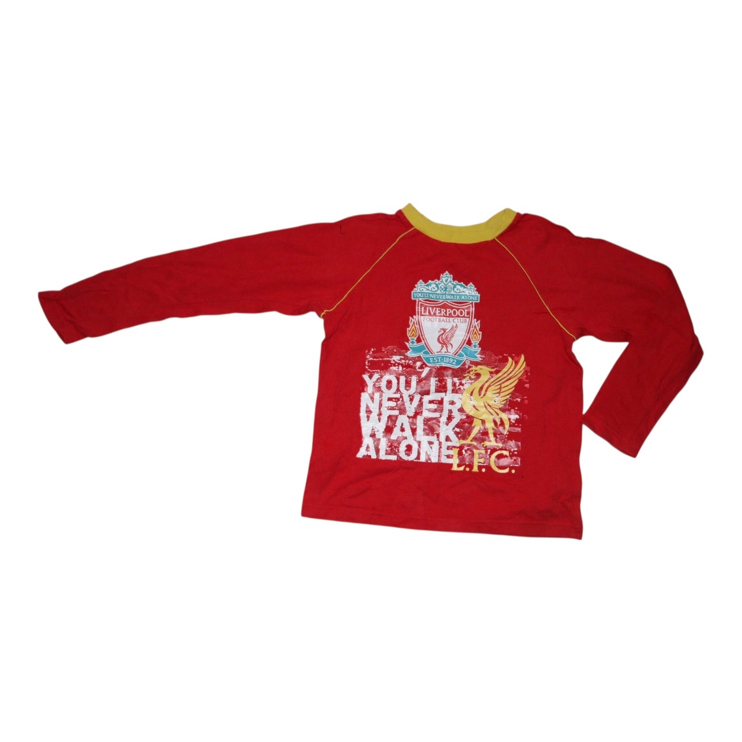 Långärmad T-shirt från LIVERPOOL - Storlek 128 - Röd
