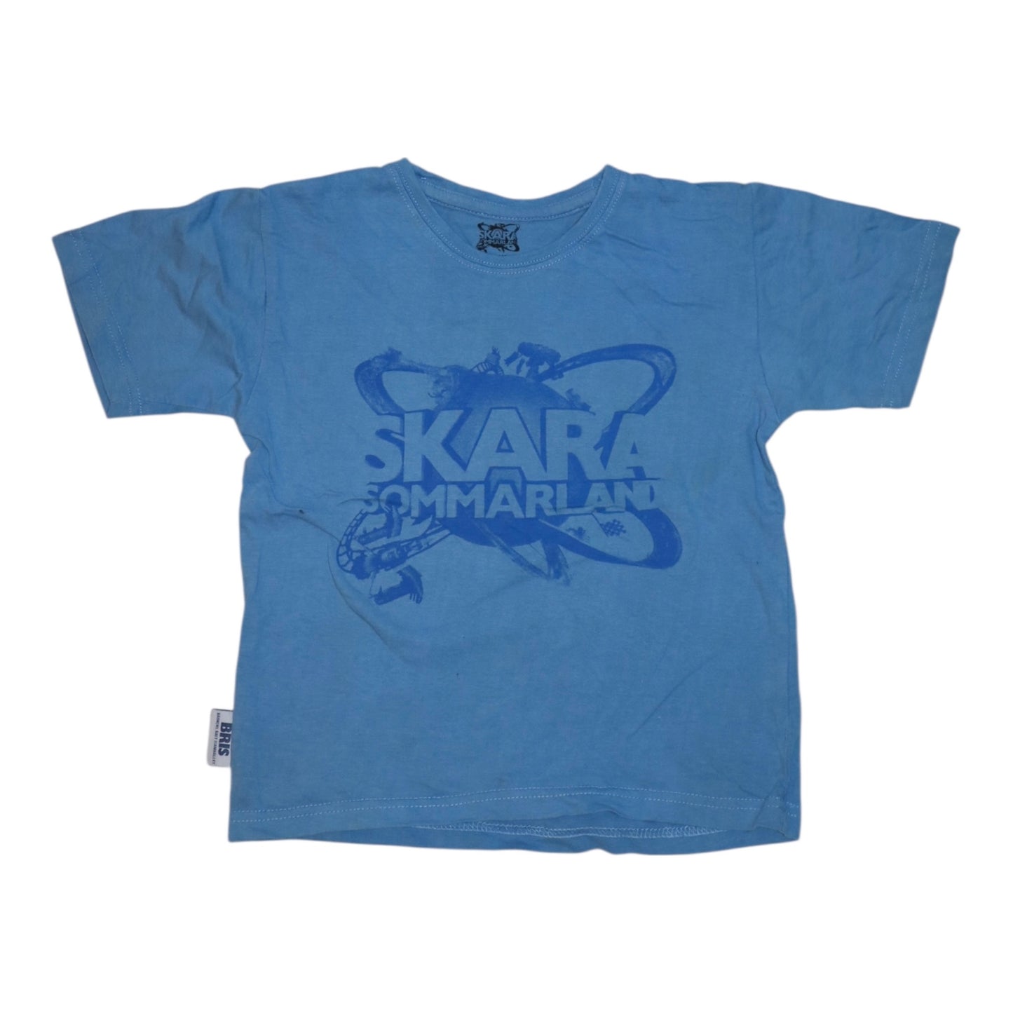 Kortärmad T-shirt från SKARA OMMARLAN - Storlek 116/110 - Blå