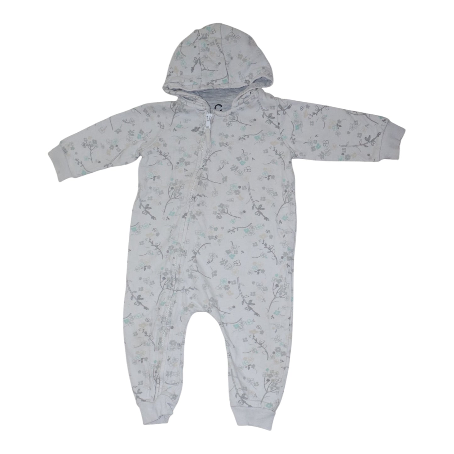 Overall/ Jumpsuit från Cubus - Storlek 80 - Benvit