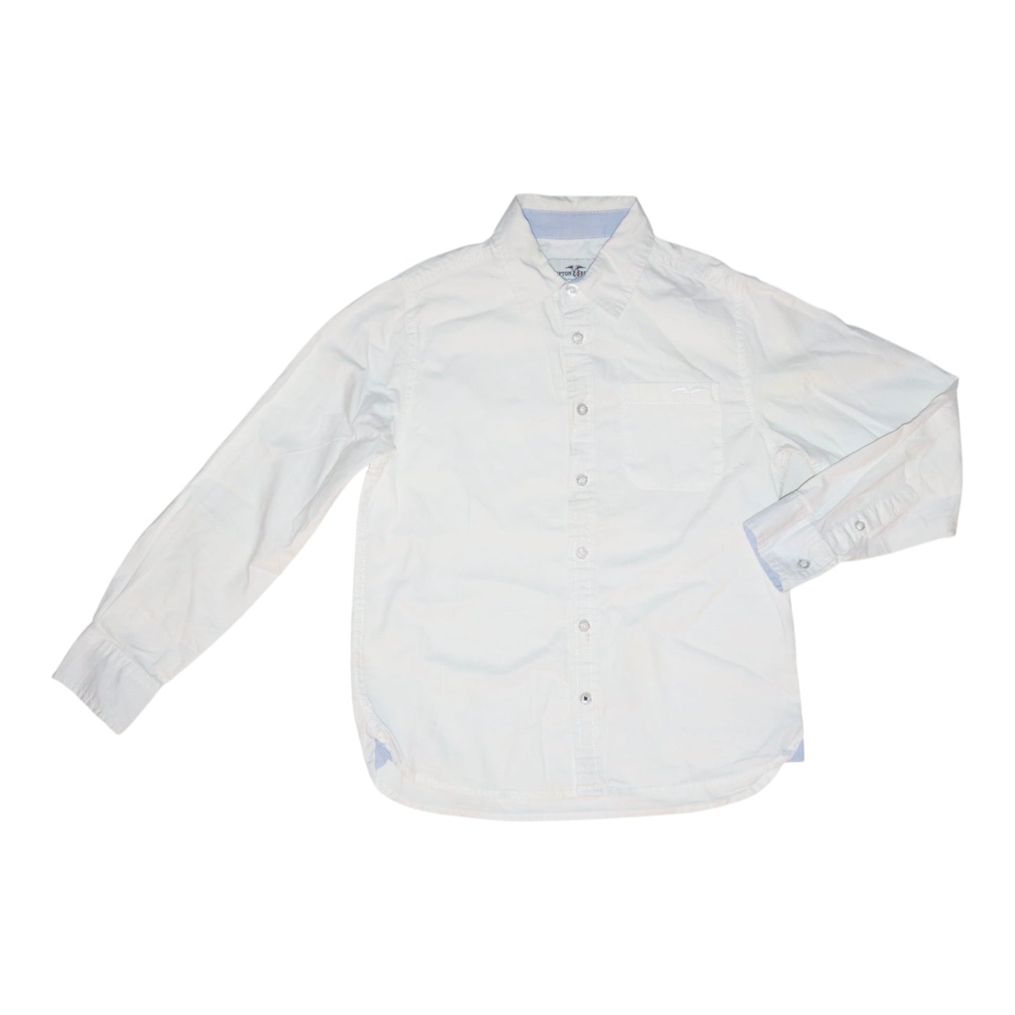 Långärmad Skjorta från HAMPTON REPUBLIC - Storlek 134 - Vit