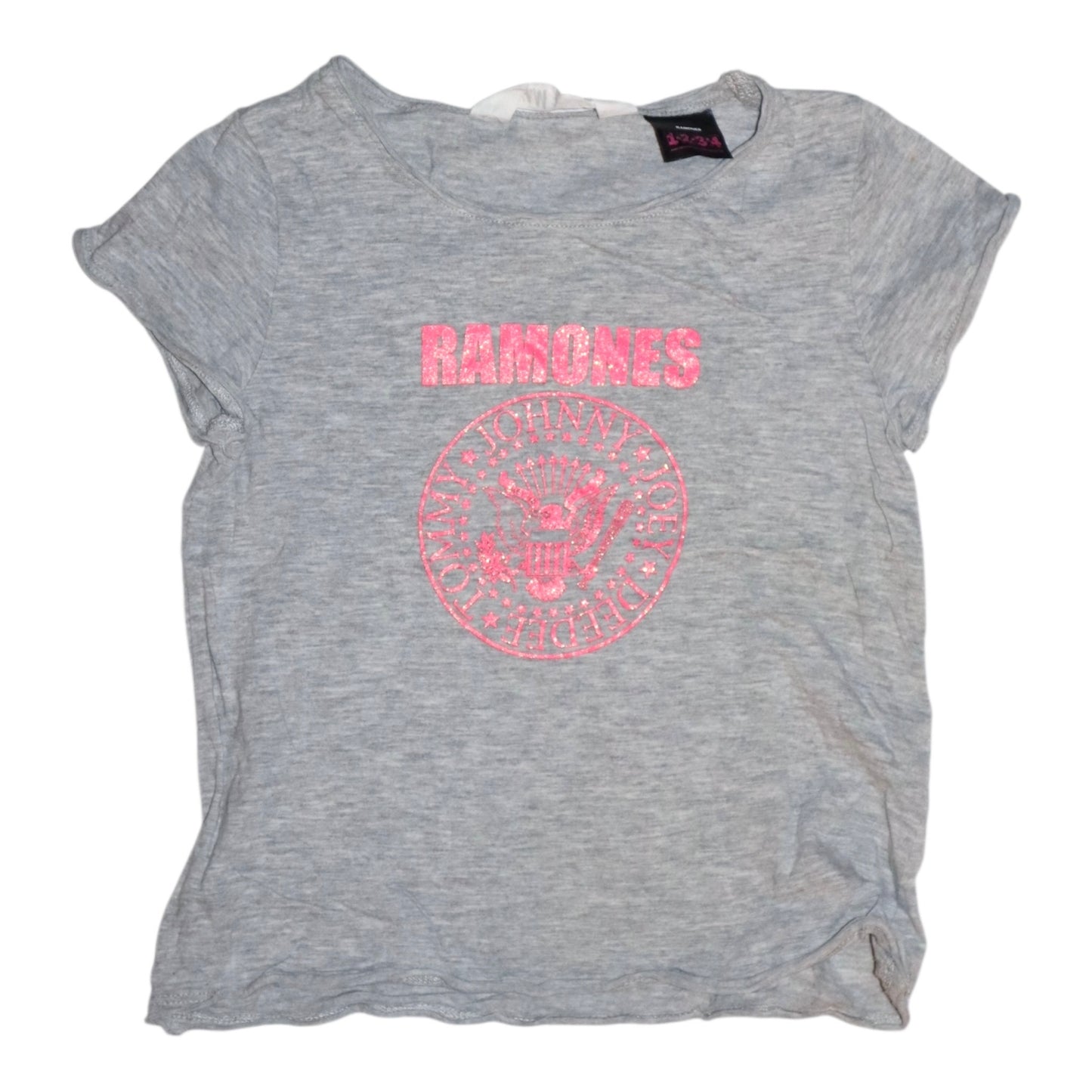 Kortärmad T-shirt från H&M - Storlek 110/116 - Grå