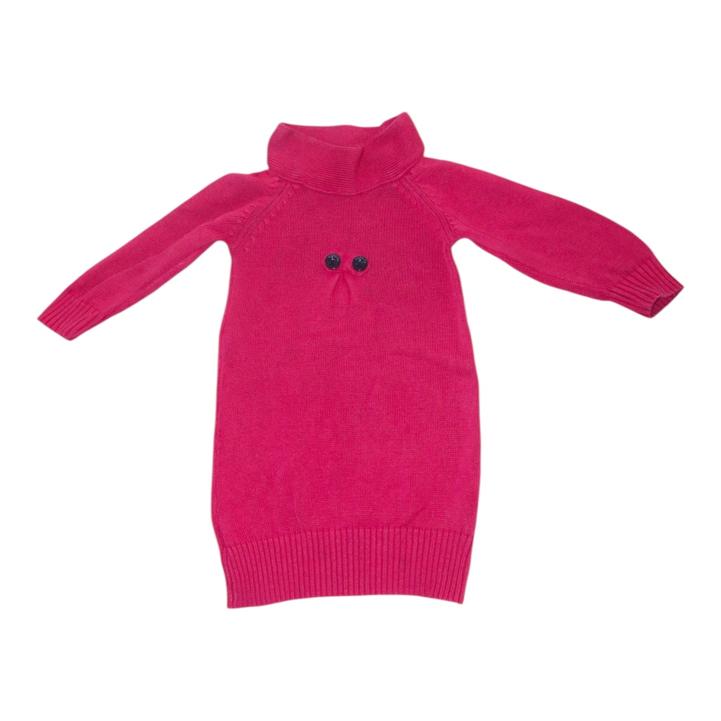 Stickad Klänning från name it - Storlek 86 - Rosa