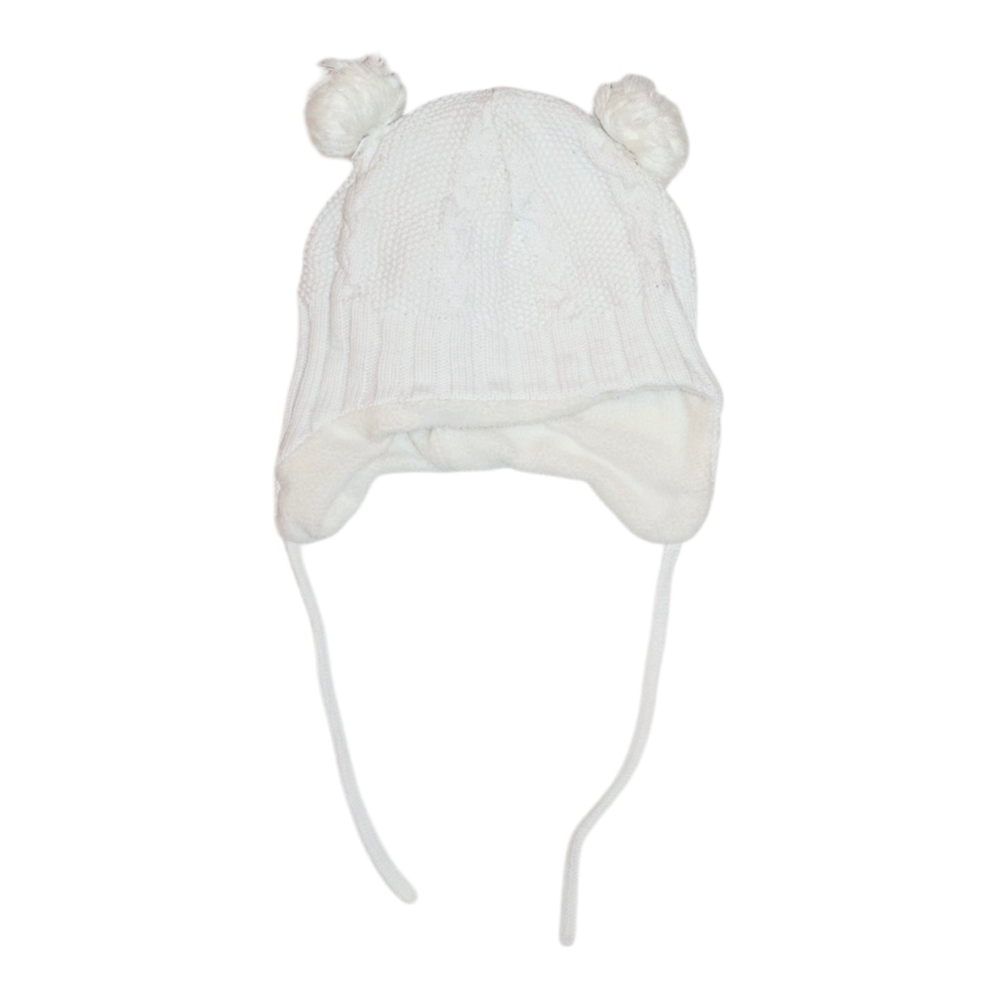 Mössa från H&M - Storlek 74 - Vit