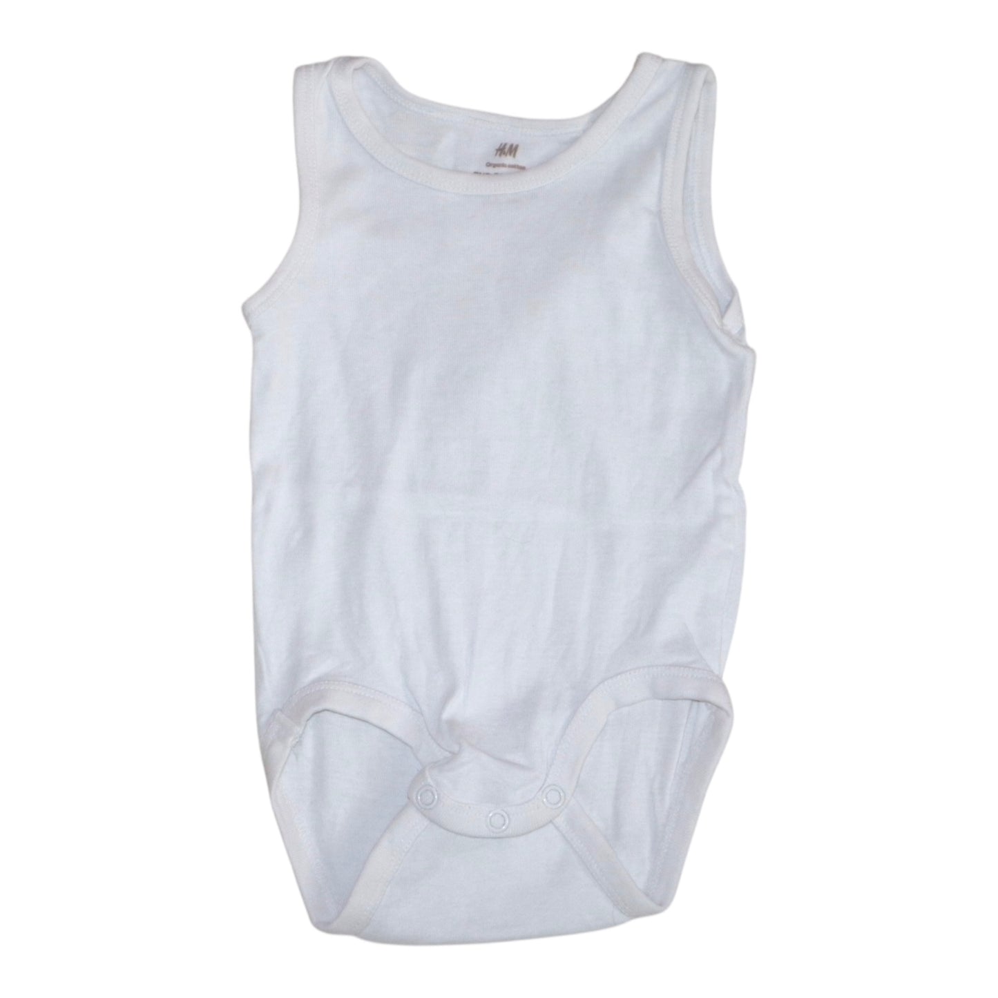 Linne Body från H&M - Storlek 74 - Vit