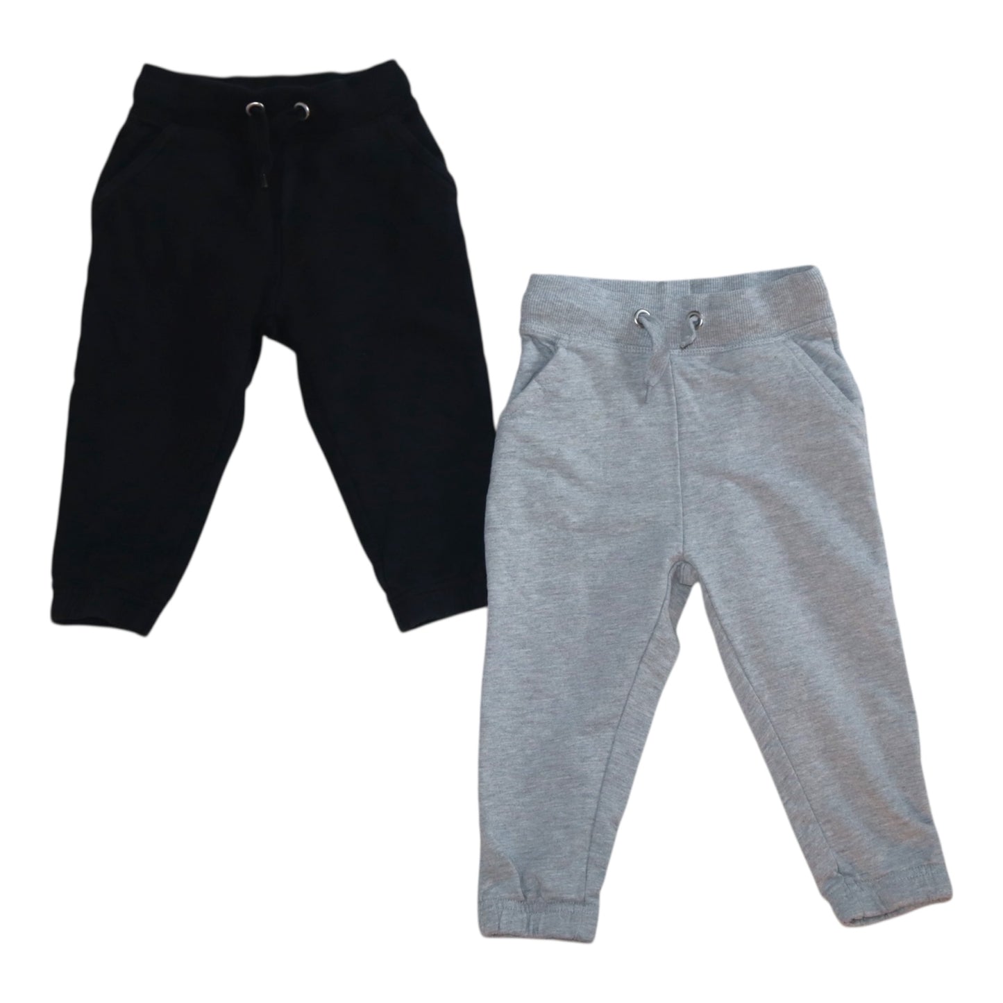 Byxor (2 Pack) från 157 - Storlek 90 - Svart & Grå