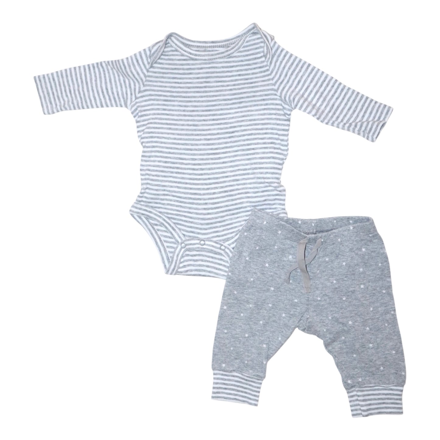 Body & Byxor Matchande Set från baby GAP - Storlek 56/62 - Grå
