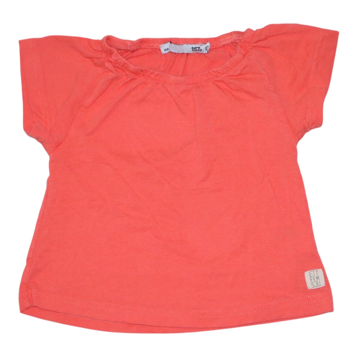Kortärmad Blus från 157 - Storlek 110 - Orange