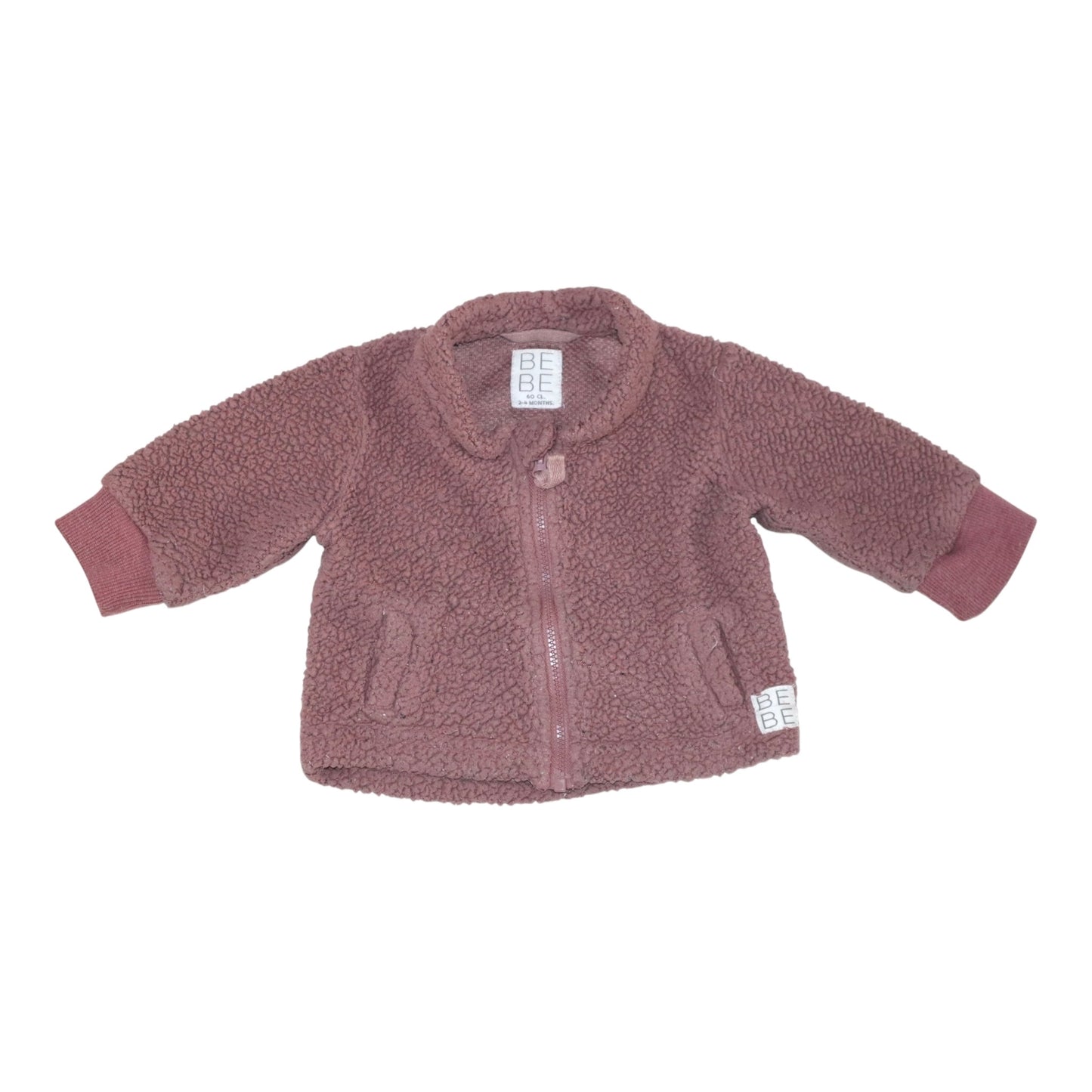 Teddy Jacka från BEBE - Storlek 60 - Rödbrun