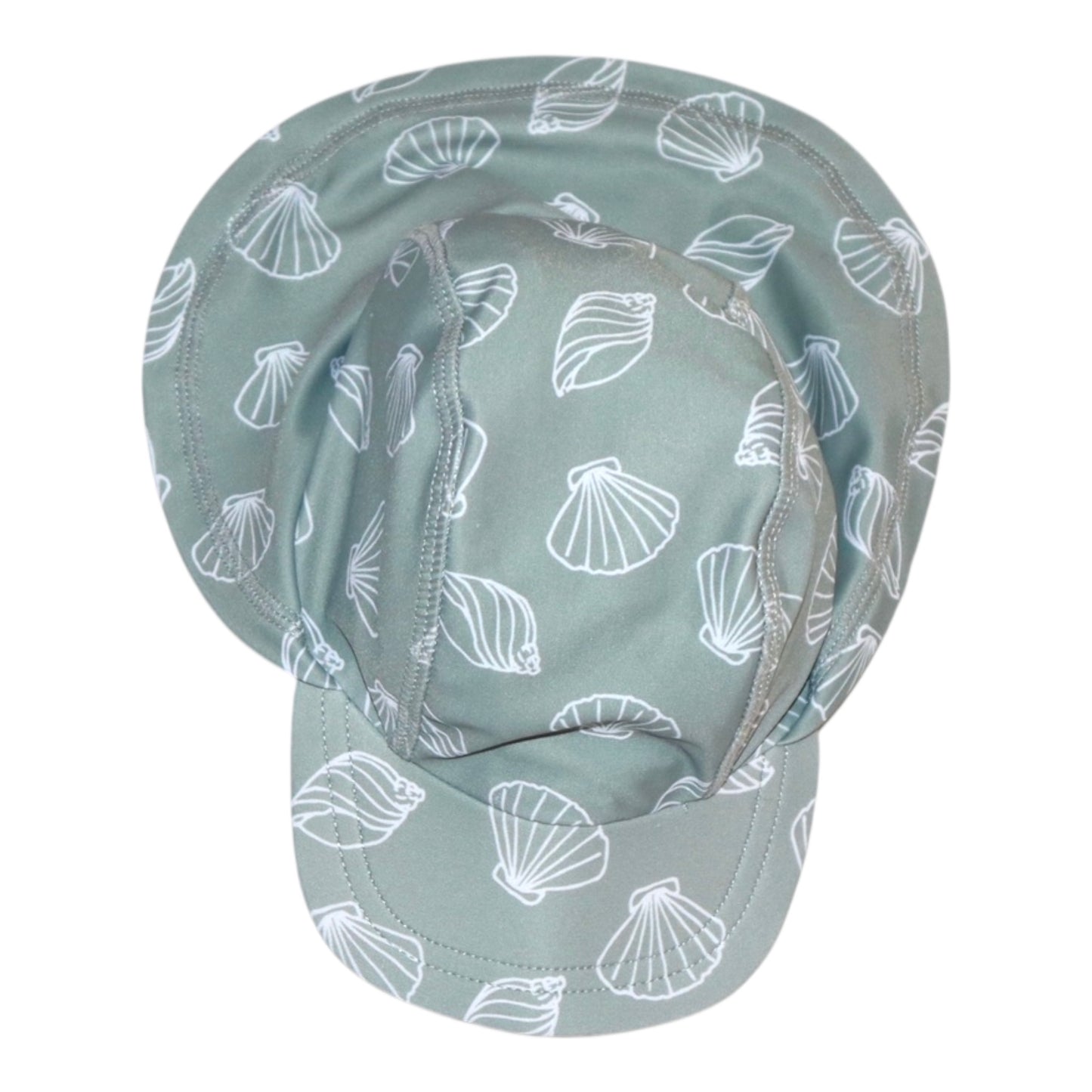 UV Baddräkt & Keps Matchande Set - Storlek 68 - Grön