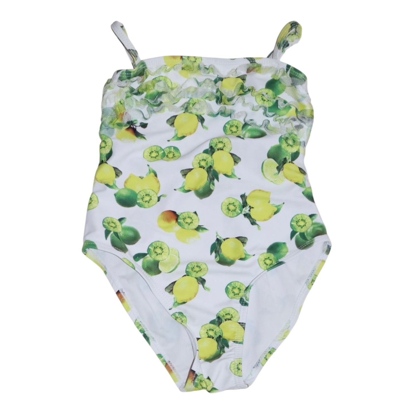 Baddräkt - Storlek 98 - Grön & Gul