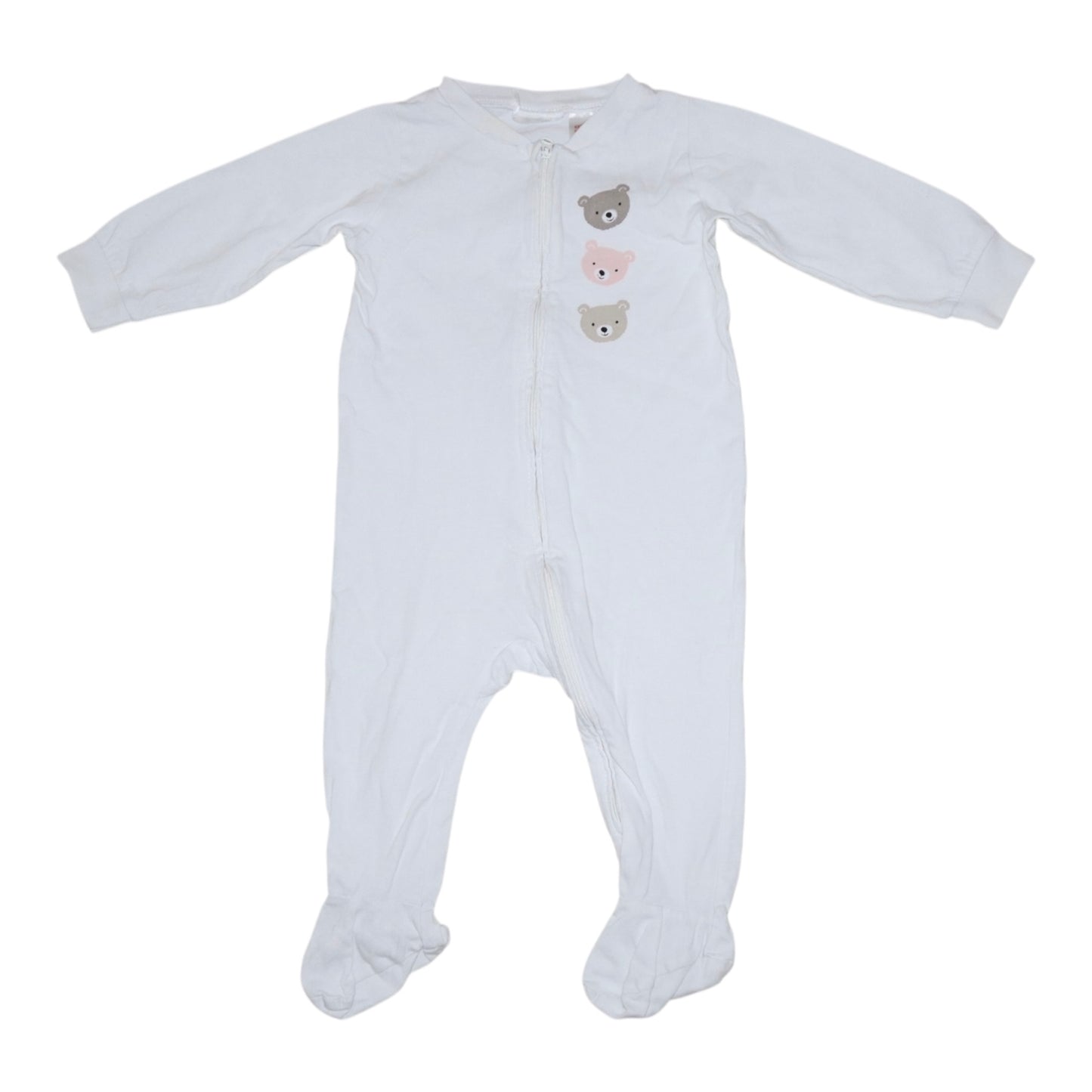 Pyjamas (3 Pack) från H&M - Storlek 68 - Vit & Rosa