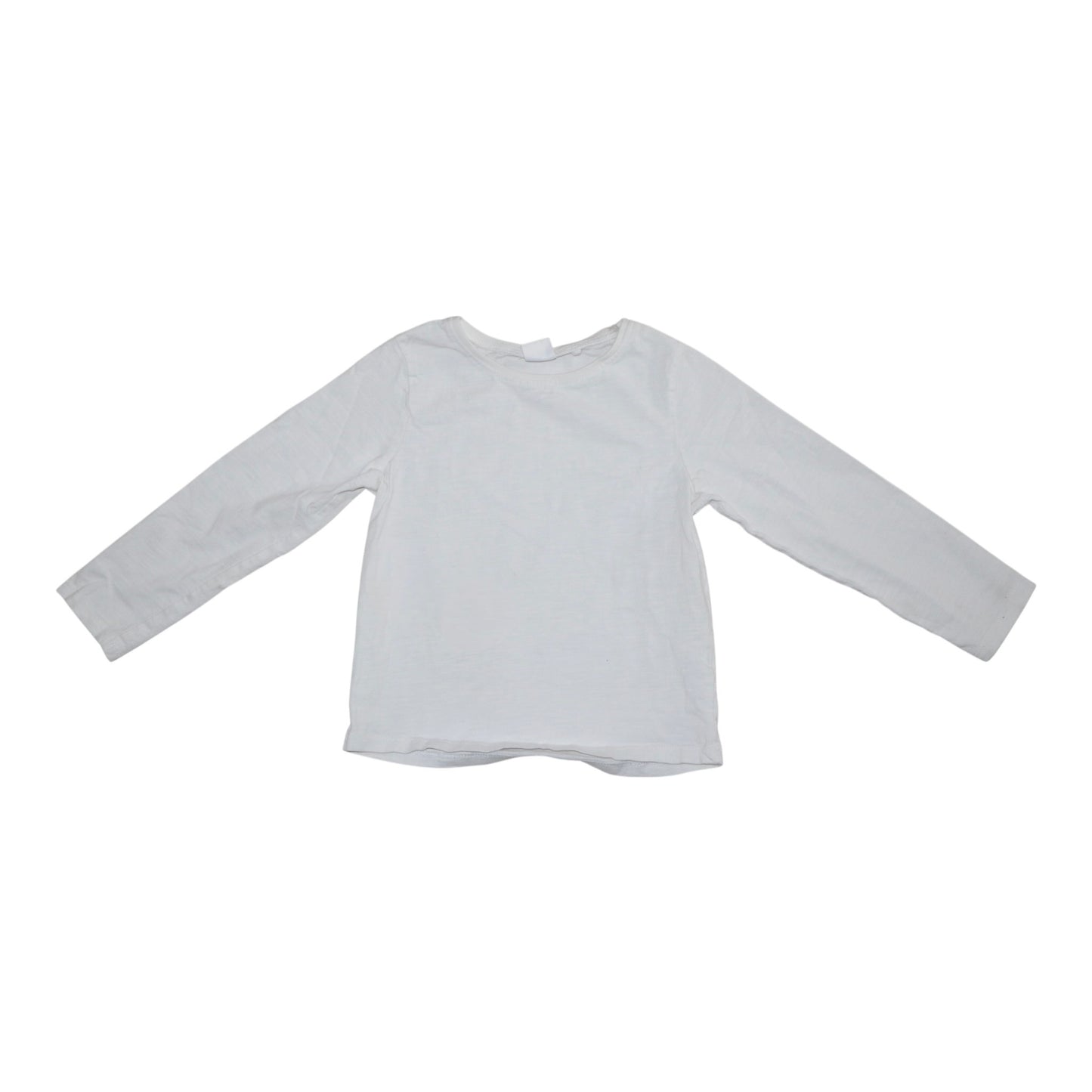 Långärmad T-shirt (2 Pack) från next - Storlek 98 - Svart & Vit