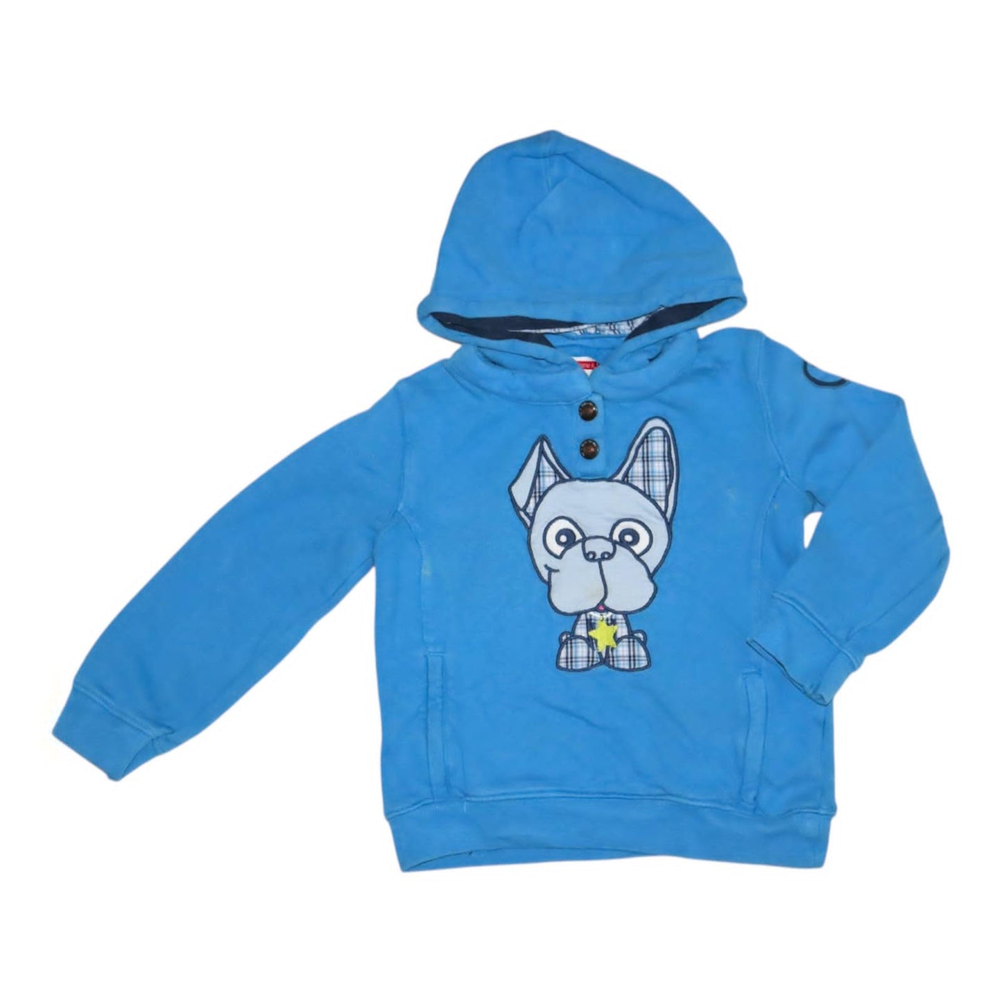 Tröja med luva från name it - Storlek 104 - Blå