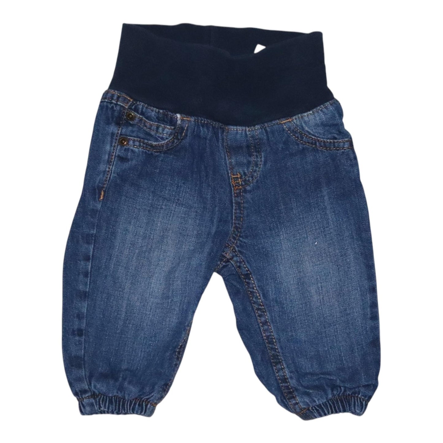 Fodrade Jeans Byxor från H&M - Storlek 62 - Blå