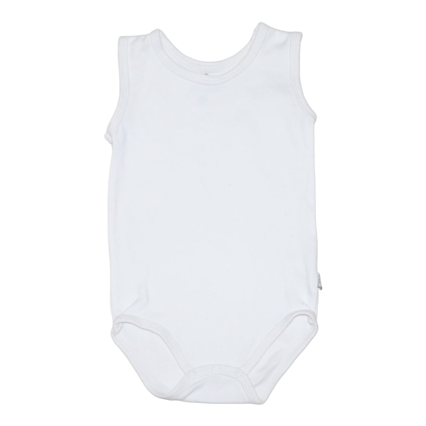 Linne Body från Basic U - Storlek 80 - Vit