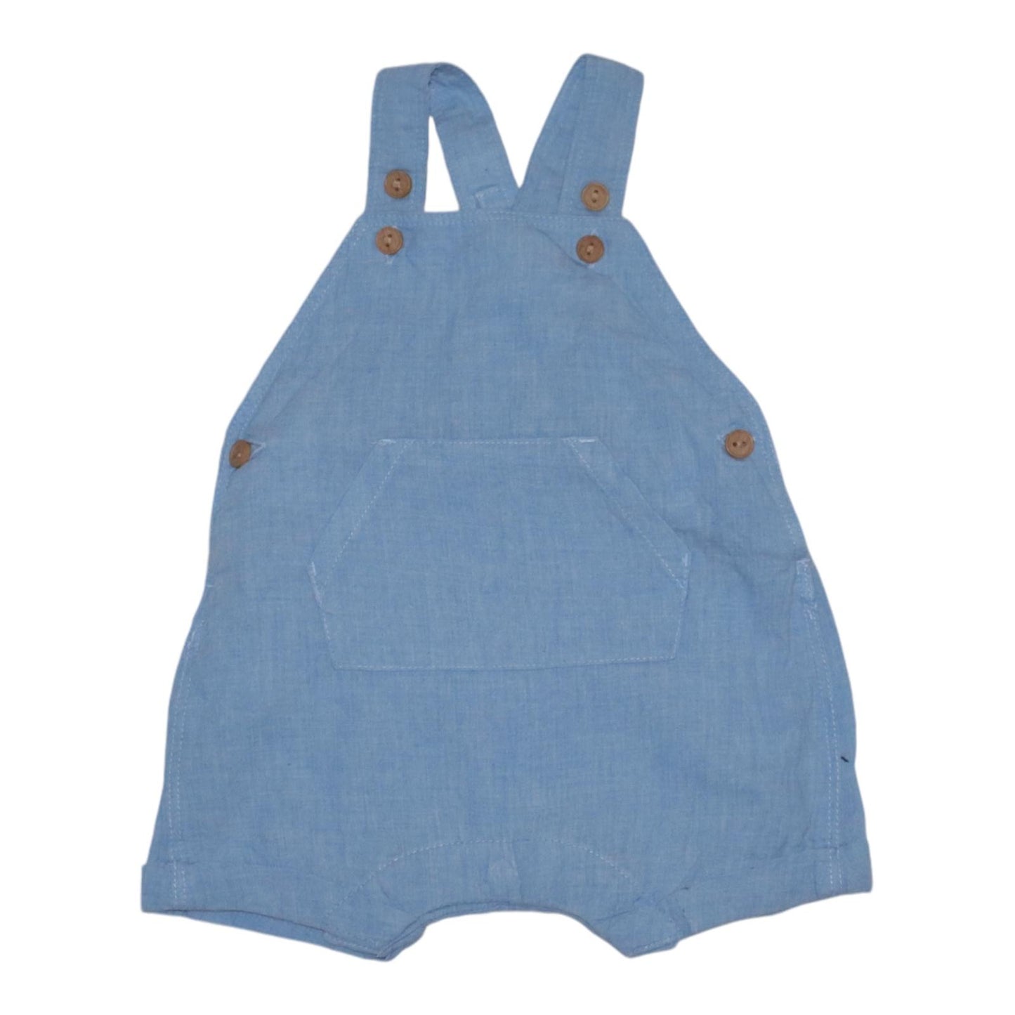 Hängselshorts från H&M - Storlek 50 - Ljusblå