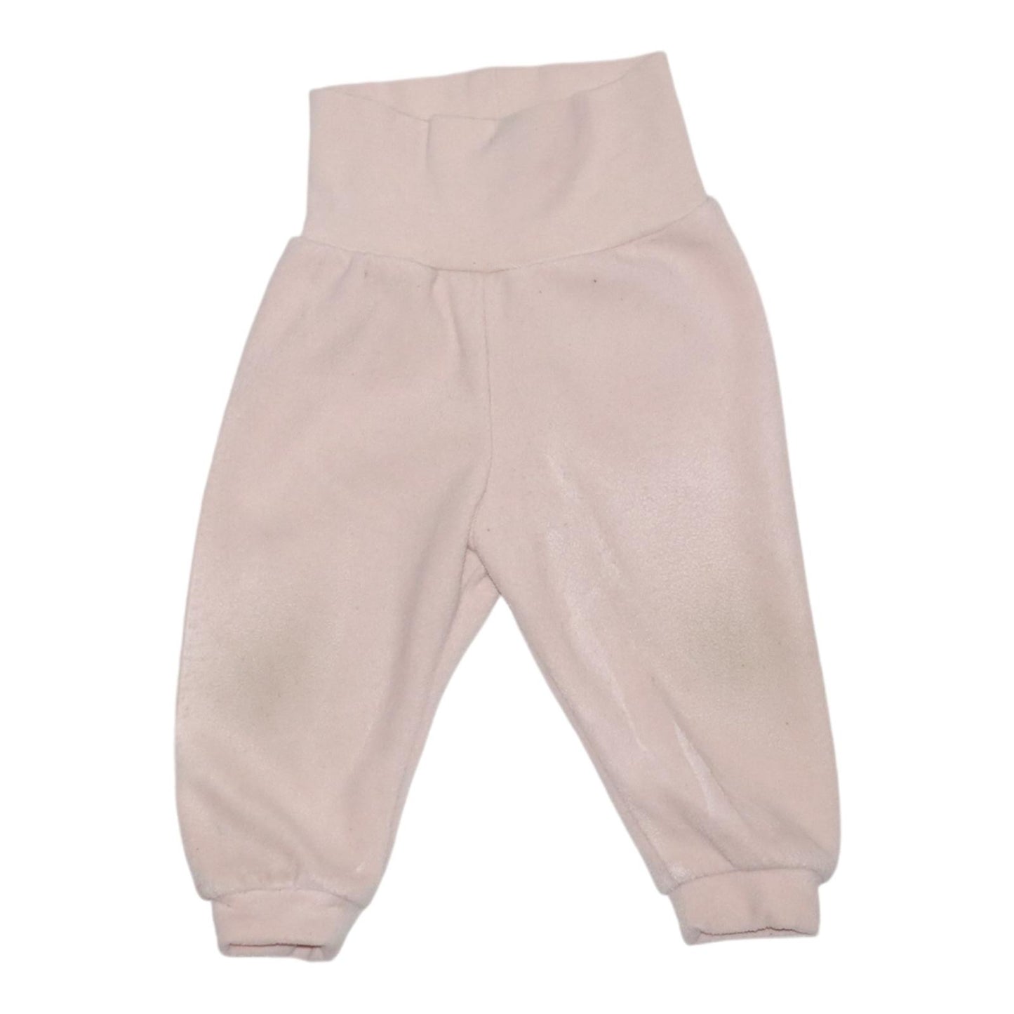 Byxor i fleece från H&M - Storlek 68 - Ljusrosa