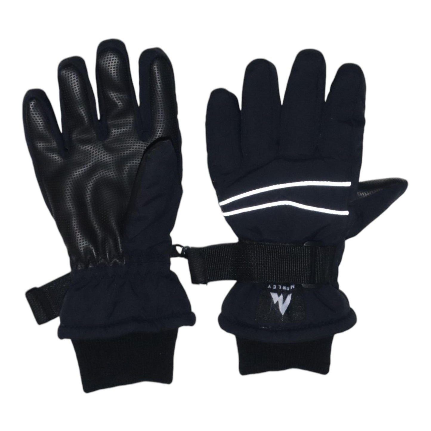 Fleecefodrade Vattentäta Handskar från MCKINLEY - Storlek 122/134 (7-9år) - Mörkblå