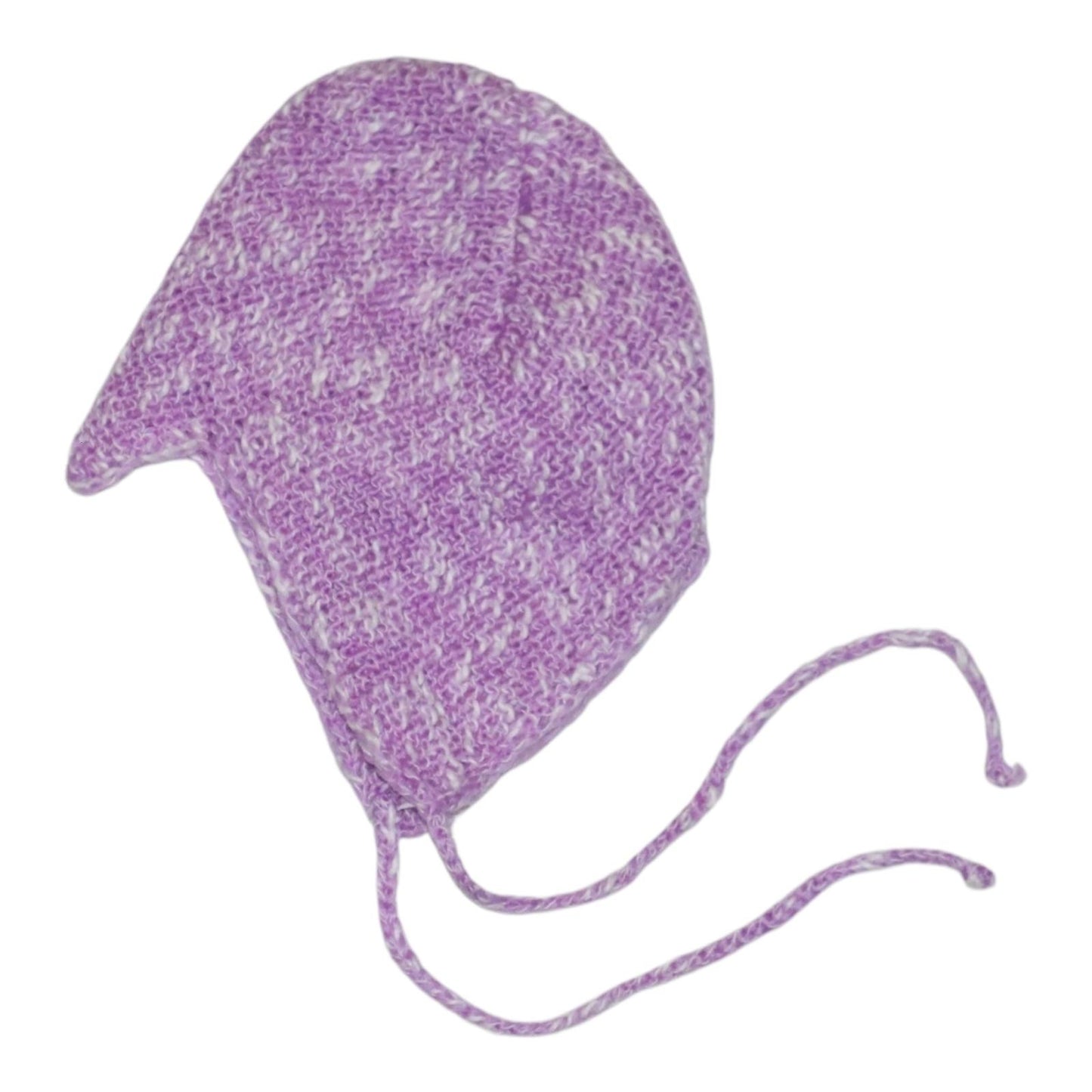 Stickad Mössa - Storlek 62/68 (42/44) - Lila