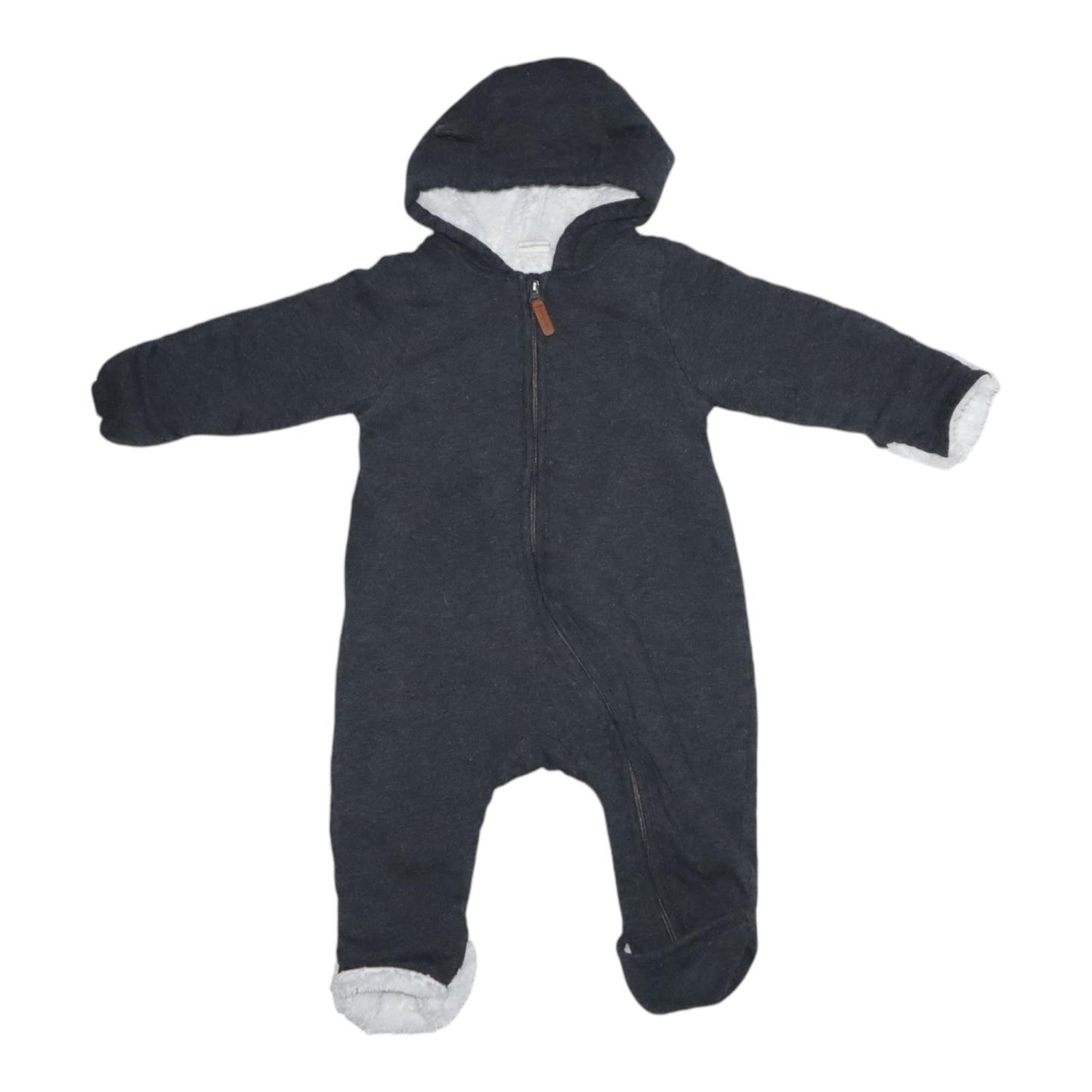 Fluffig Overall från H&M - Storlek 68 - Mörkgrå