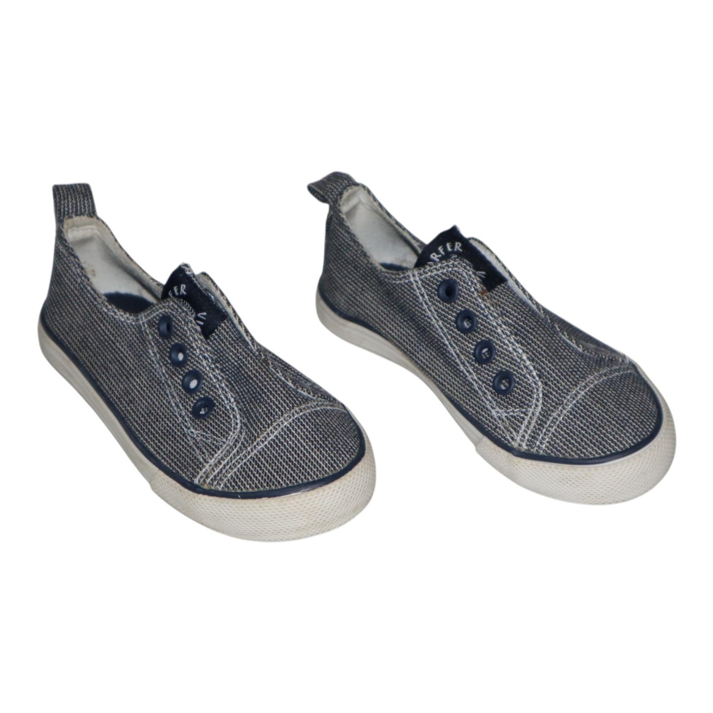 Sneakers från H&M - Storlek 25 ( Innermått 15.5cm) - Mörkblå & Vit